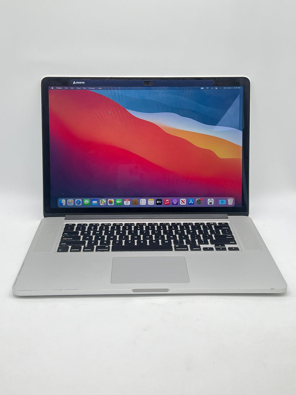 Apple MacBook Pro 15 A1398 2014 Intel i7 16GB RAM 256GB SSD Silver - Used