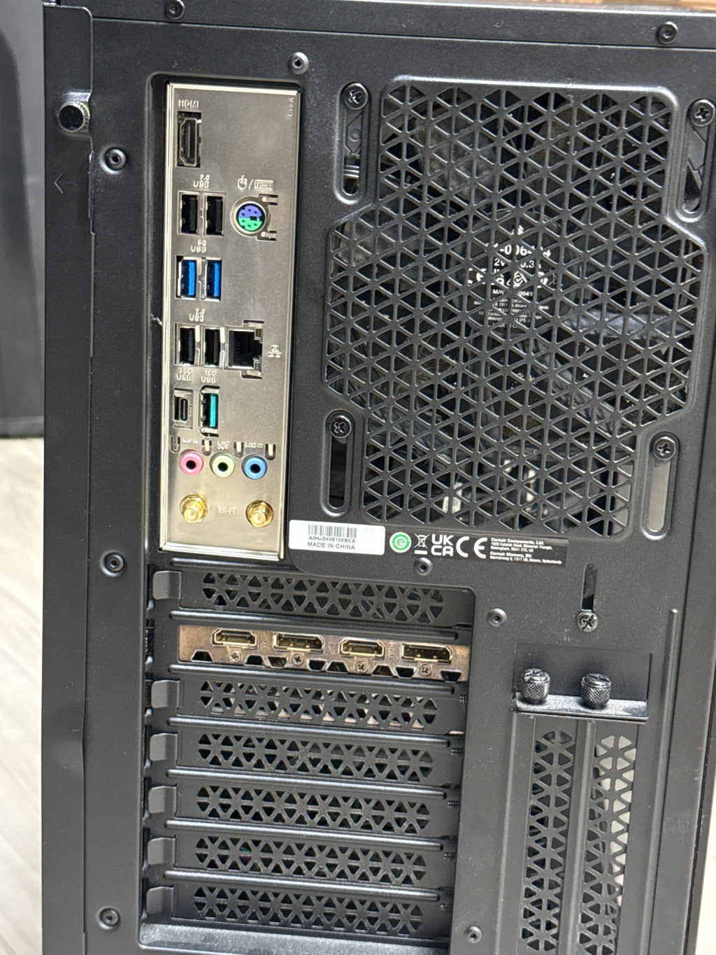 Custom PC i9-12900K 32GB RAM 1TB HDD + 120GB SSD RTX 3060 Ti