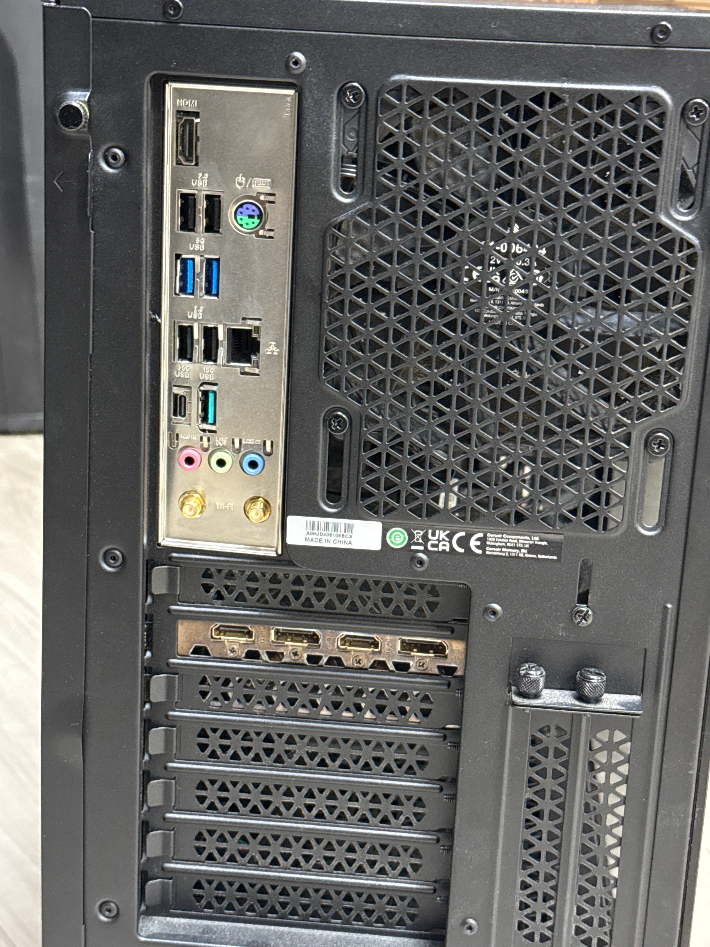 Custom PC i9-12900K 32GB RAM 1TB HDD + 120GB SSD RTX 3060 Ti