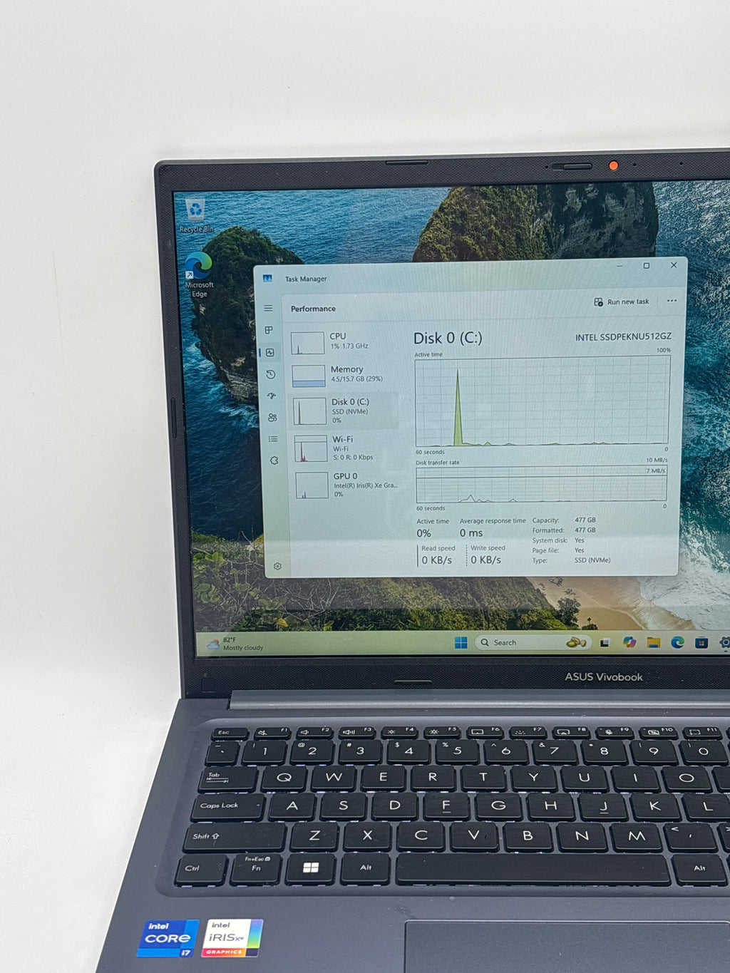 Asus Vivobook F1502Z Touch i7-1255U 16GB RAM 512GB SSD