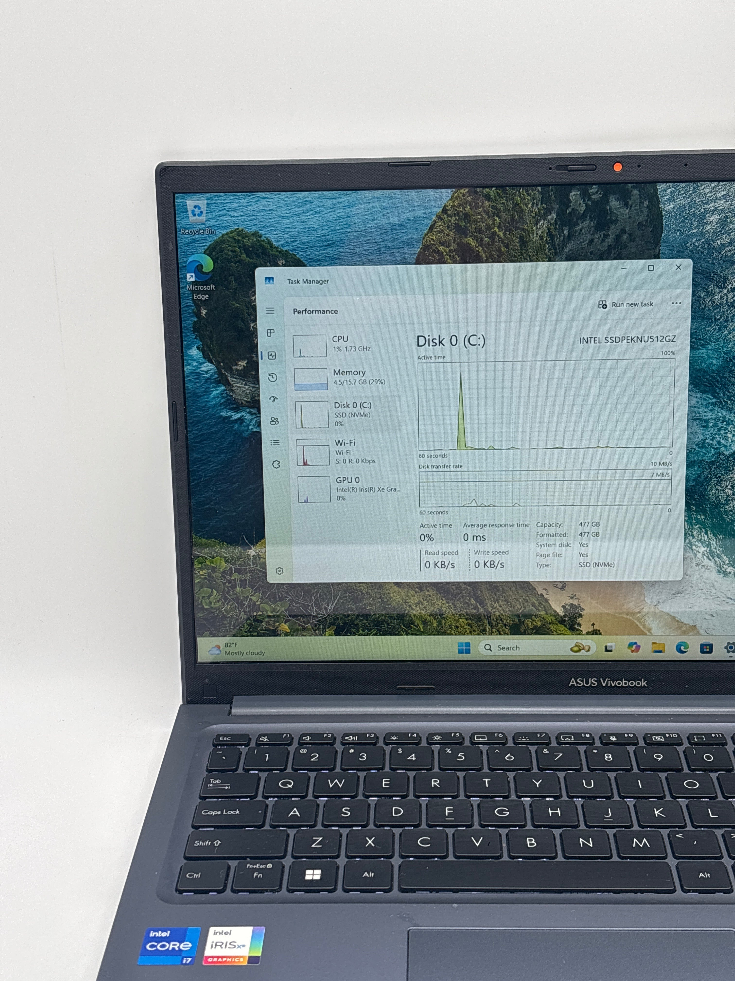 Asus Vivobook F1502Z Touch i7-1255U 16GB RAM 512GB SSD