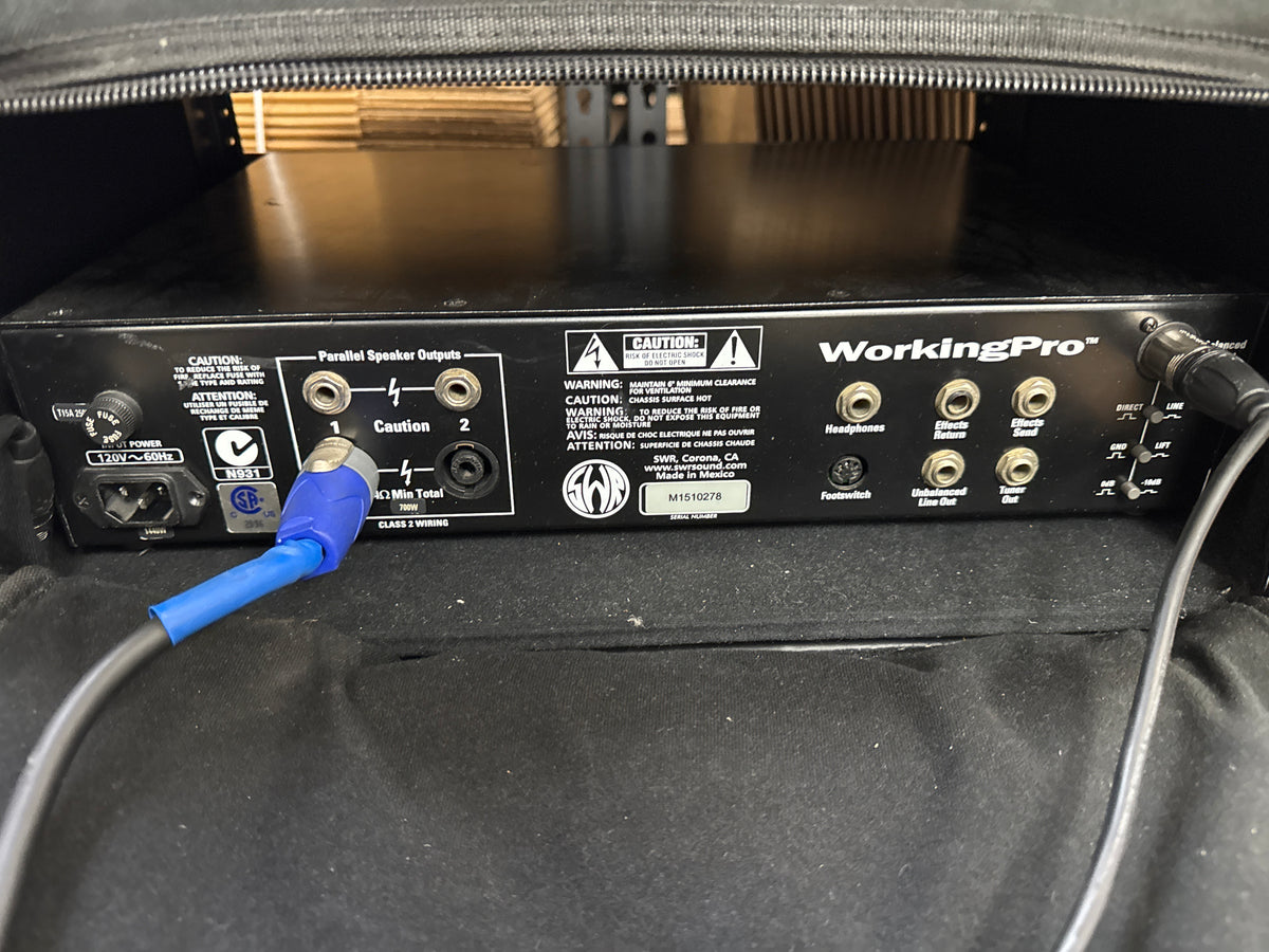 SWR WorkingPro 700 Bass Amplifier Head 700W Black - Used