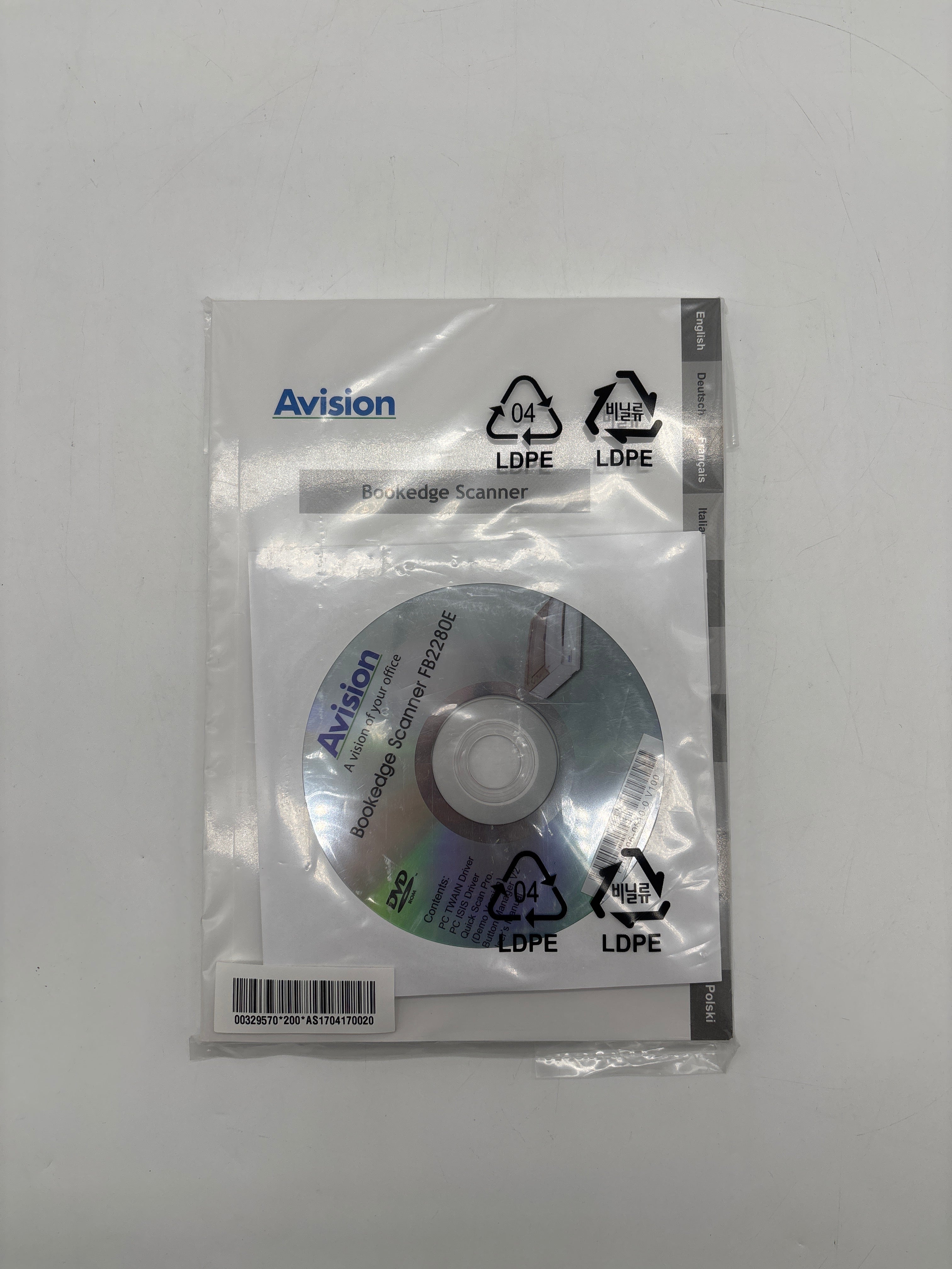 Avision DF-1002S Scanner White - New In Box