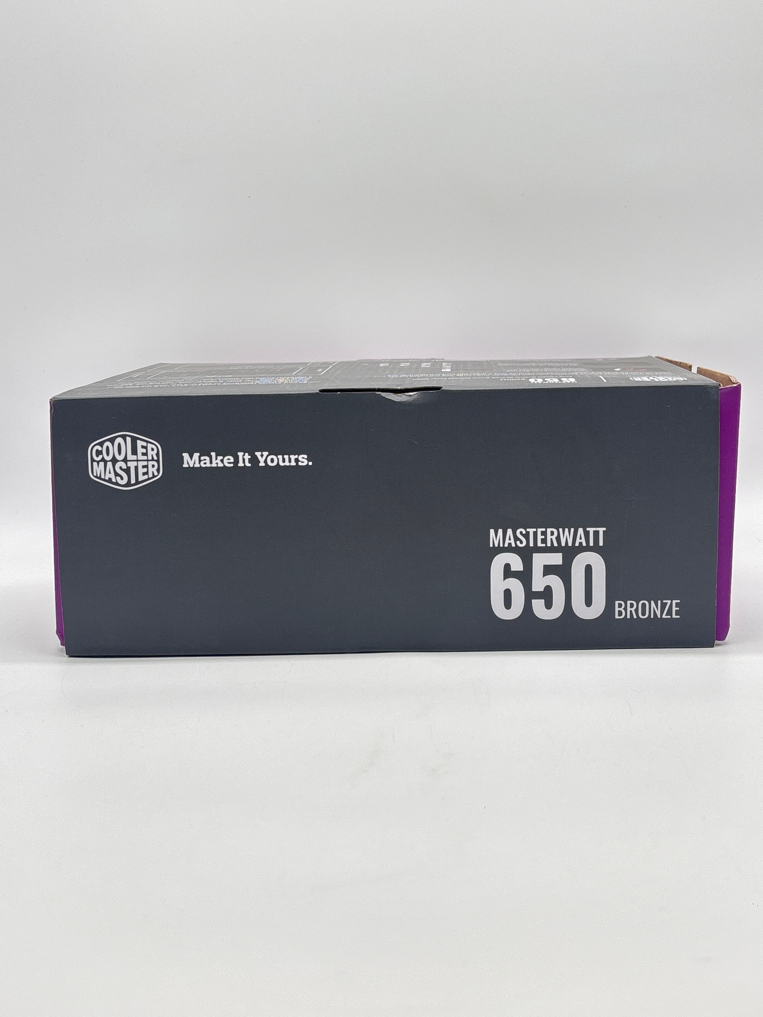Cooler Master MasterWatt 650W Bronze ATX Power Supply Black - Used With Box