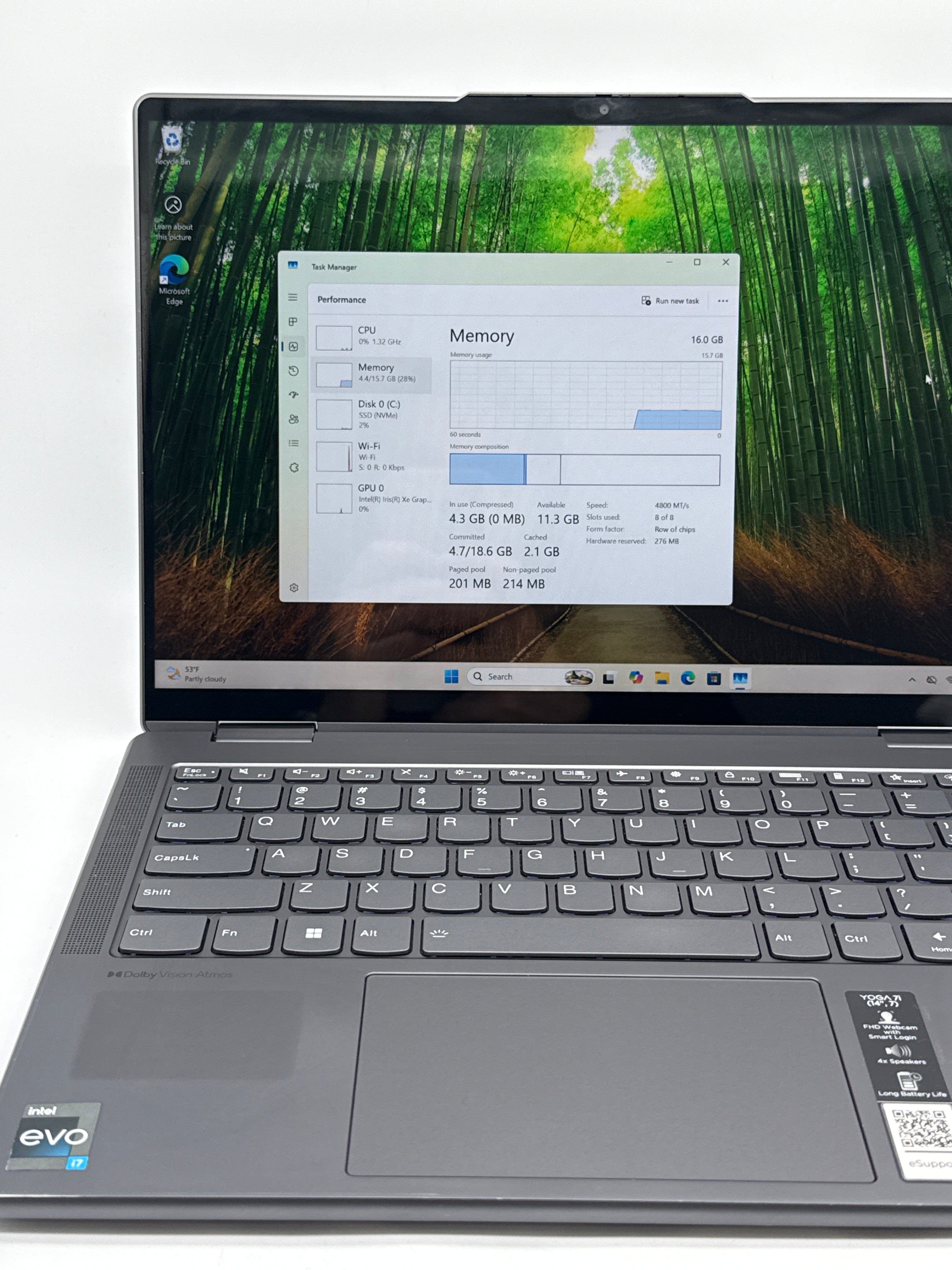 Lenovo Yoga 7 14ALI7 i7-1255U 16GB RAM 1TB SSD