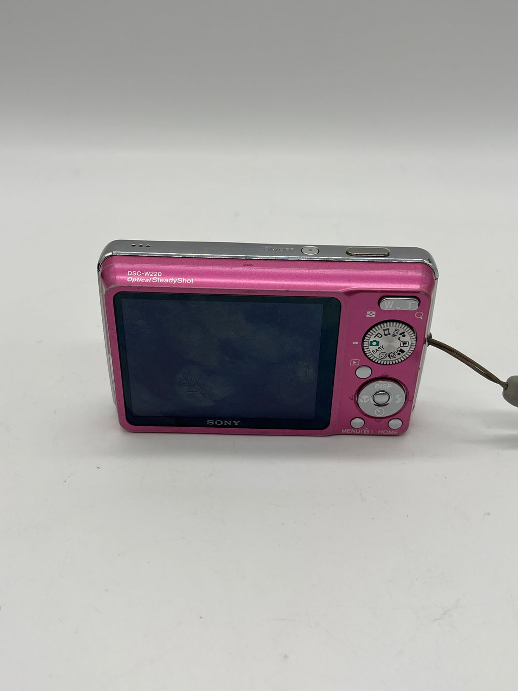 Sony Cyber-shot DSC-W220 12.1 MP Compact Digital Camera Pink Untested