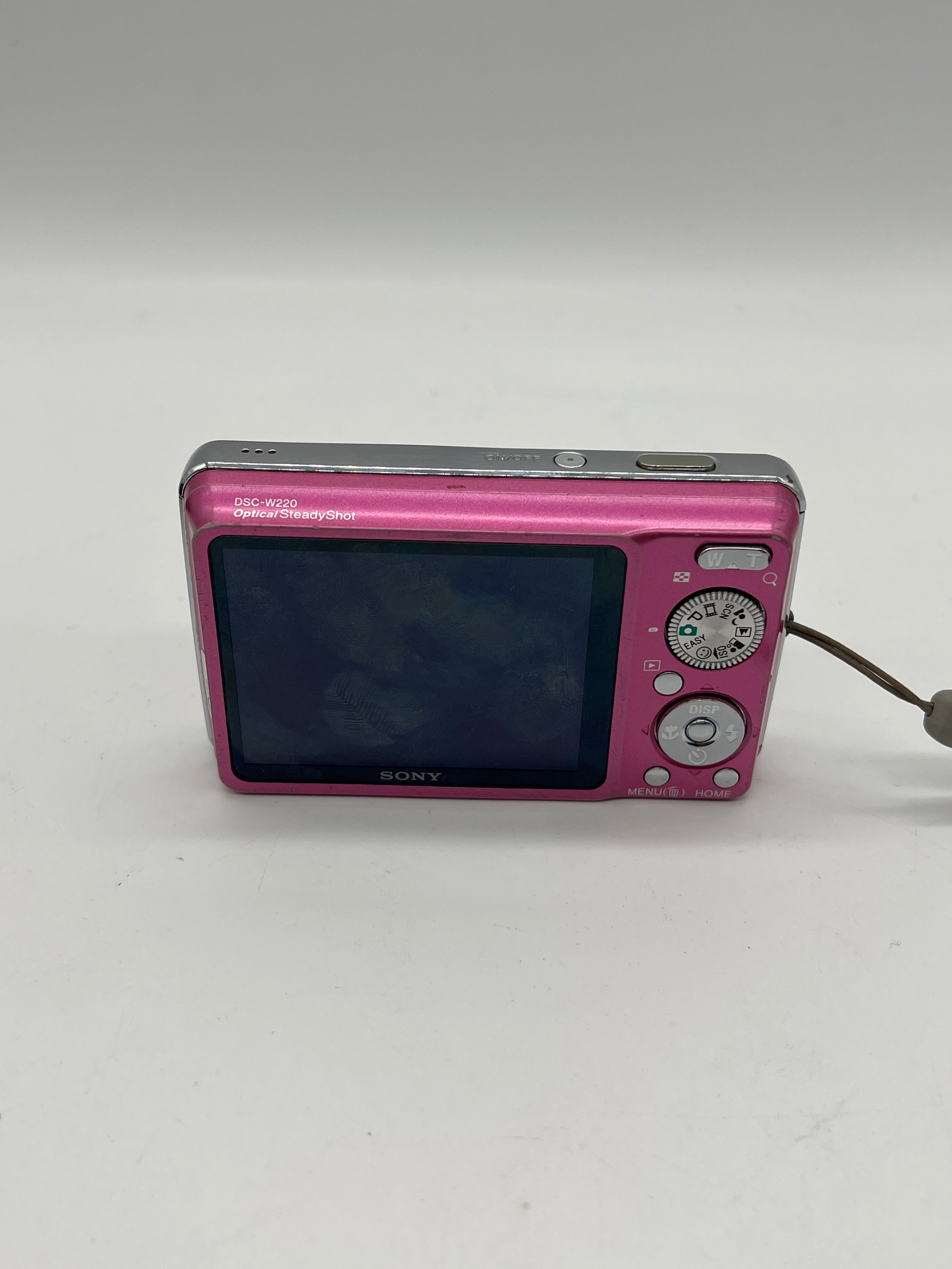 Sony Cyber-shot DSC-W220 12.1 MP Compact Digital Camera Pink Untested
