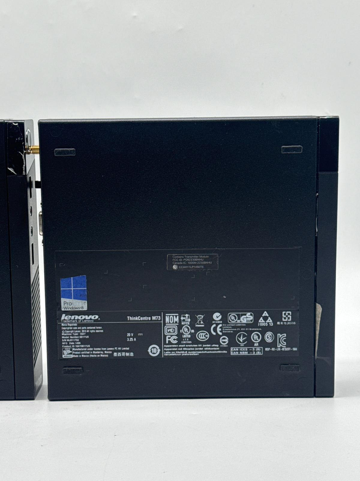 Lenovo ThinkCentre M73 Desktop i5-4570T 4GB RAM 500GB HDD Lot of 2 - For Parts