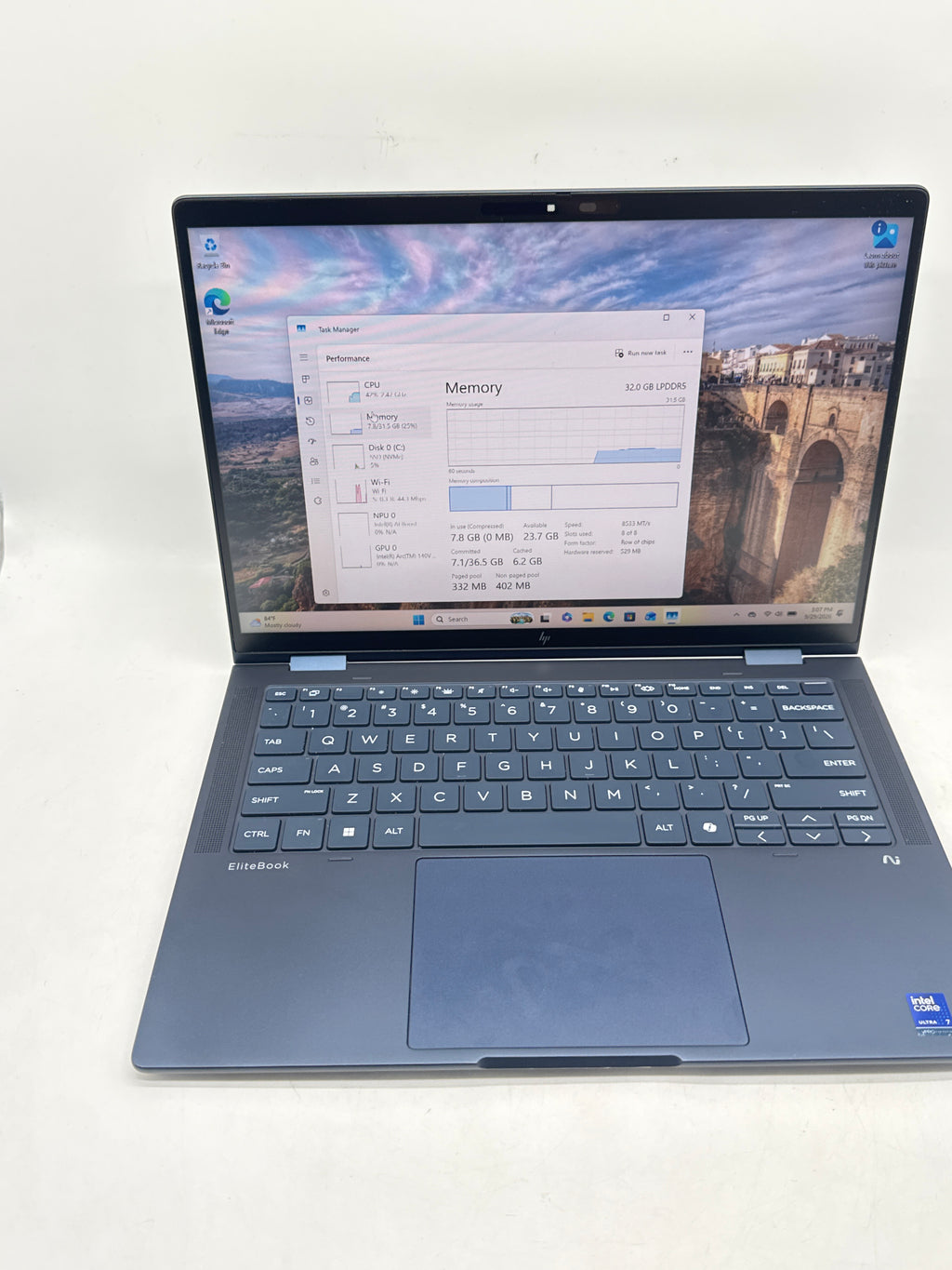 HP EliteBook X Flip G1i Ultra 7 268V 32GB 512GB SSD Arc 140v 14in - Read