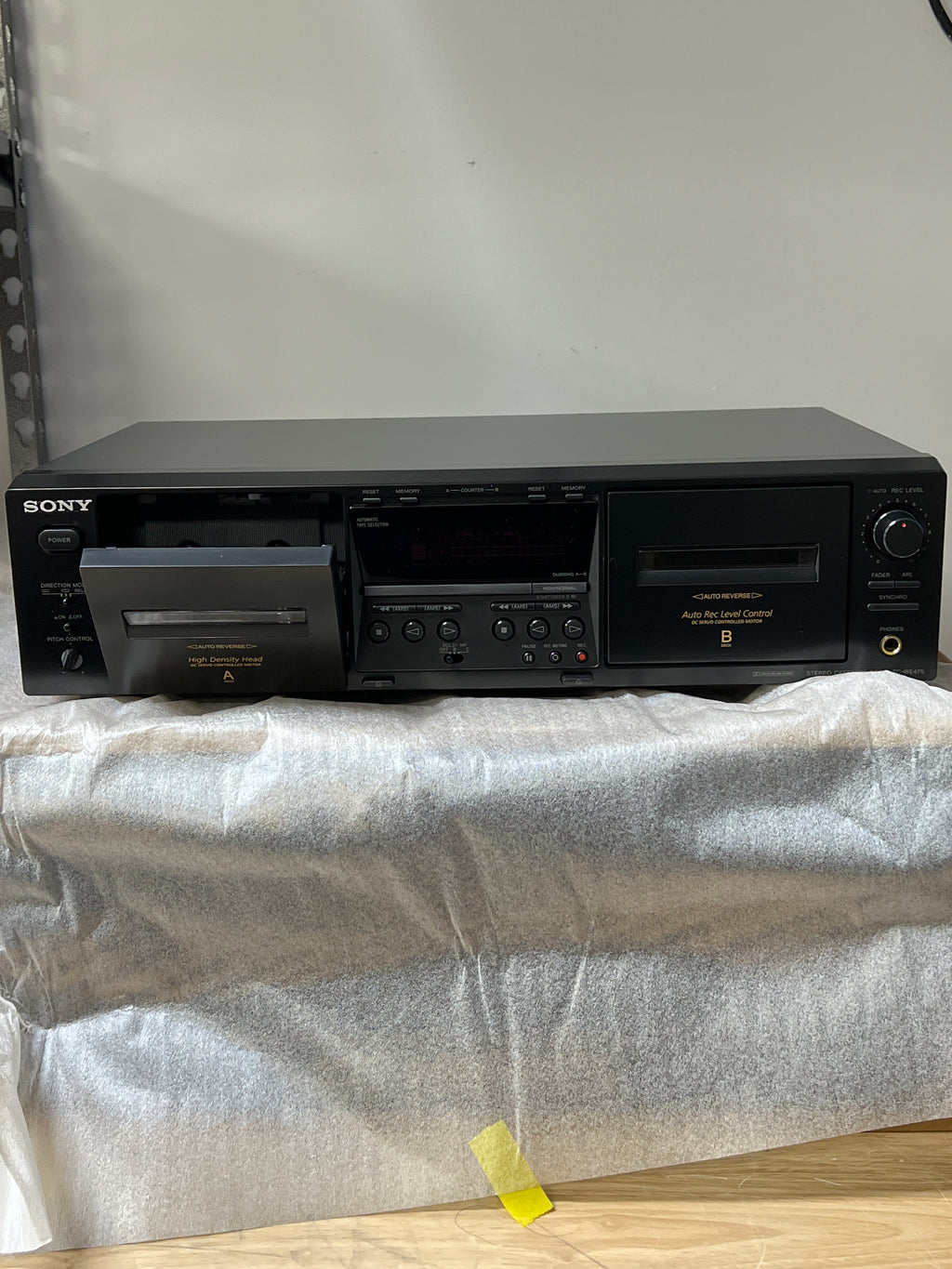 Sony TC-WE475 DVD Player Stereo Cassette Deck - New In Box