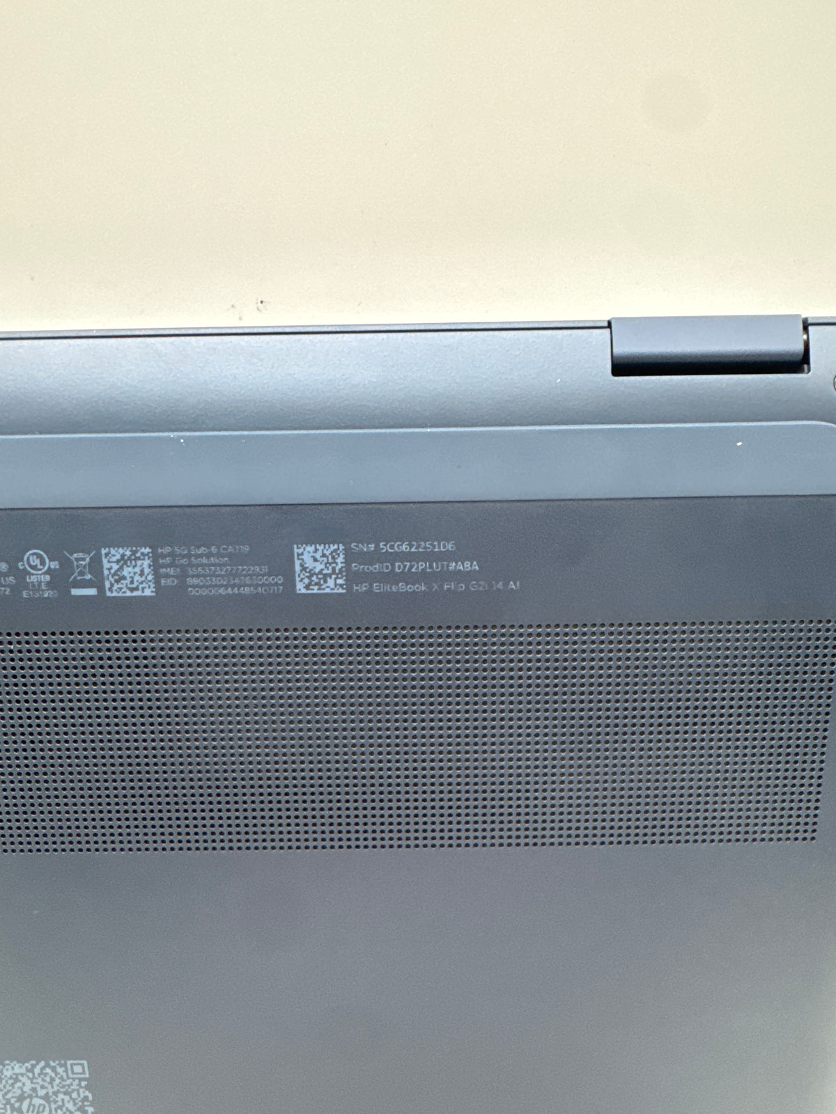 HP EliteBook X Flip G2i Ultra 7 366H 32GB 450GB SSD 14in Laptop - For Parts