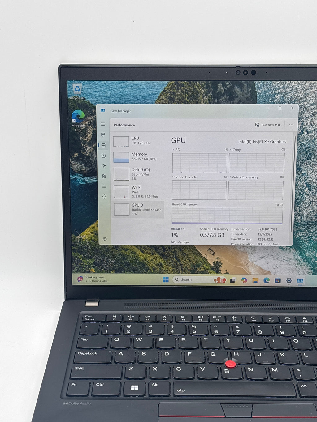 Lenovo ThinkPad T14s Gen 4 Touch i7-1355U 16 GB RAM 1TB SSD