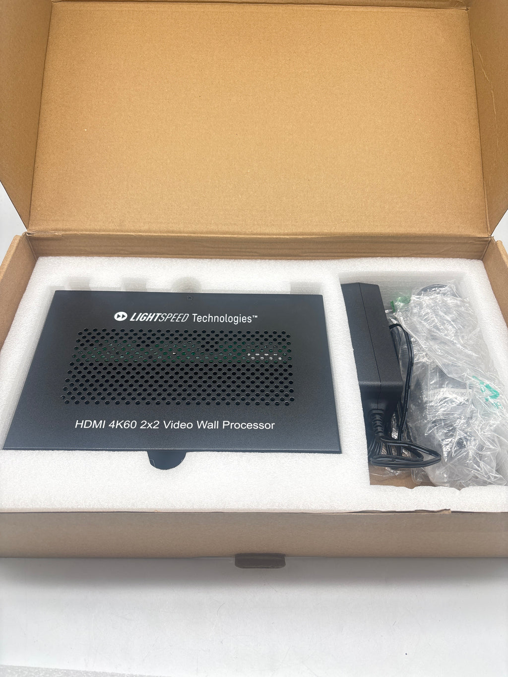 LightSpeed Technologies VW-4K-2X2 4K60 HDMI 4x4 Matrix Switch Black - New