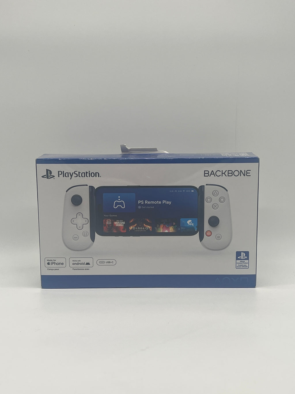 Backbone One USB-C (2nd Gen) Wireless Mobile Controller White for Android PS4 PS5
