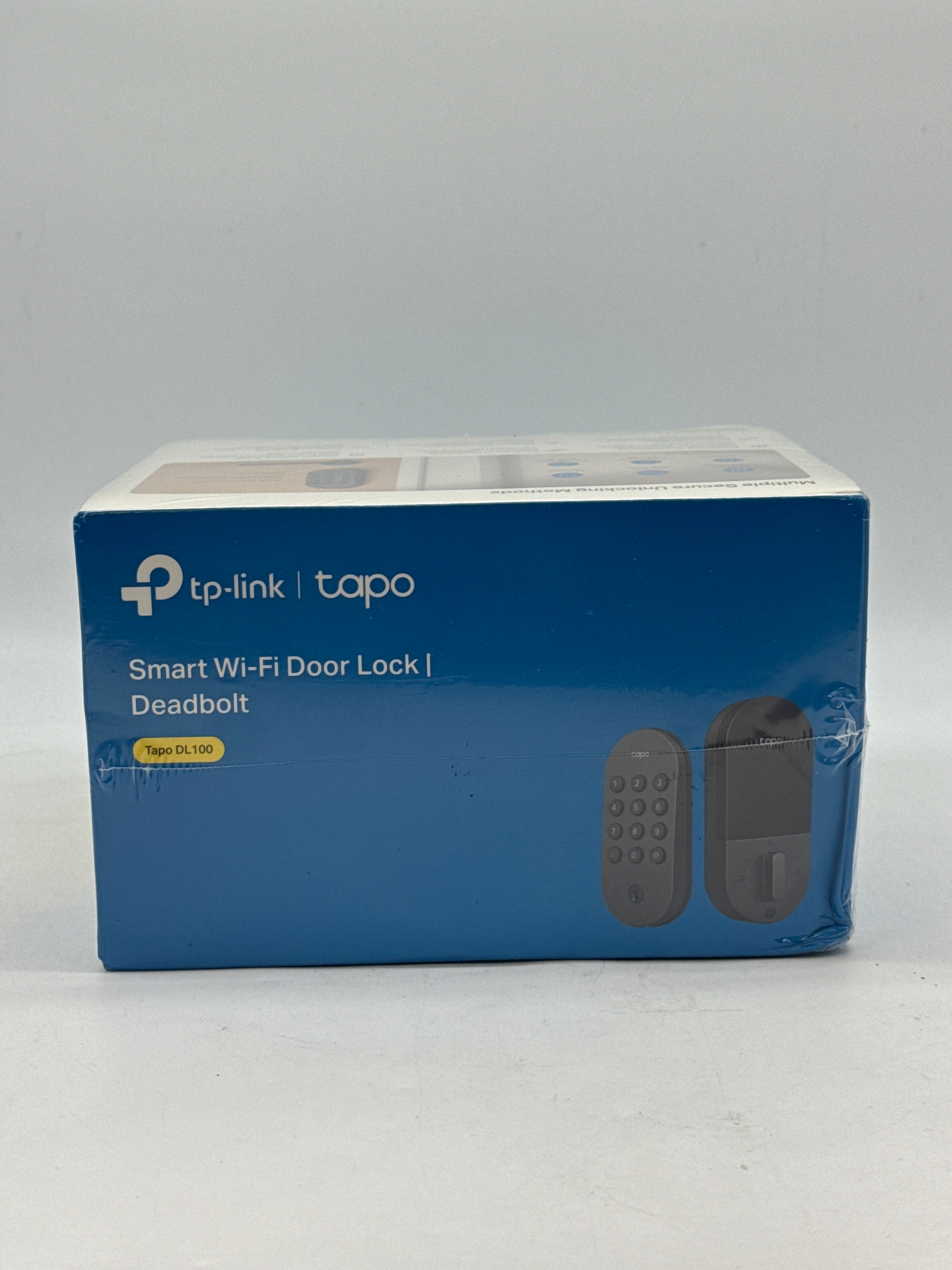 TP-Link Tapo DL100 Smart Wi-Fi Deadbolt Door Lock Keyless Bluetooth