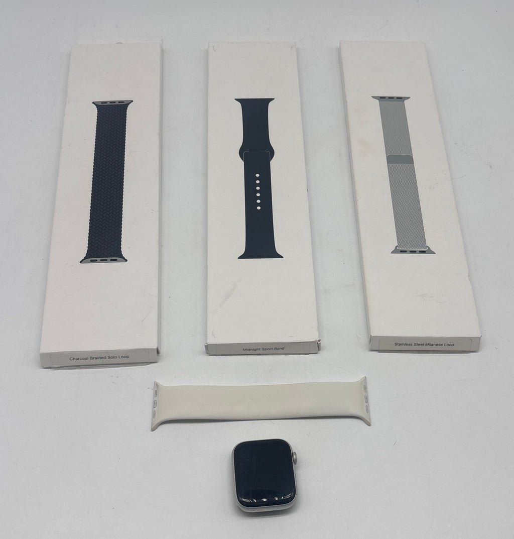 Apple Watch Series 6 GPS A2292 44mm (w/ 3 Extra Bands) - For Parts(Cracks Rear)