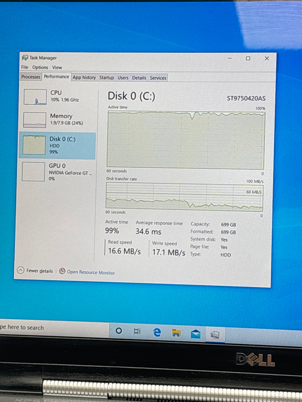 Dell XPS 15Z i7 2nd Gen 8GB RAM 750GB SSD Silver Laptop (Read DESC)