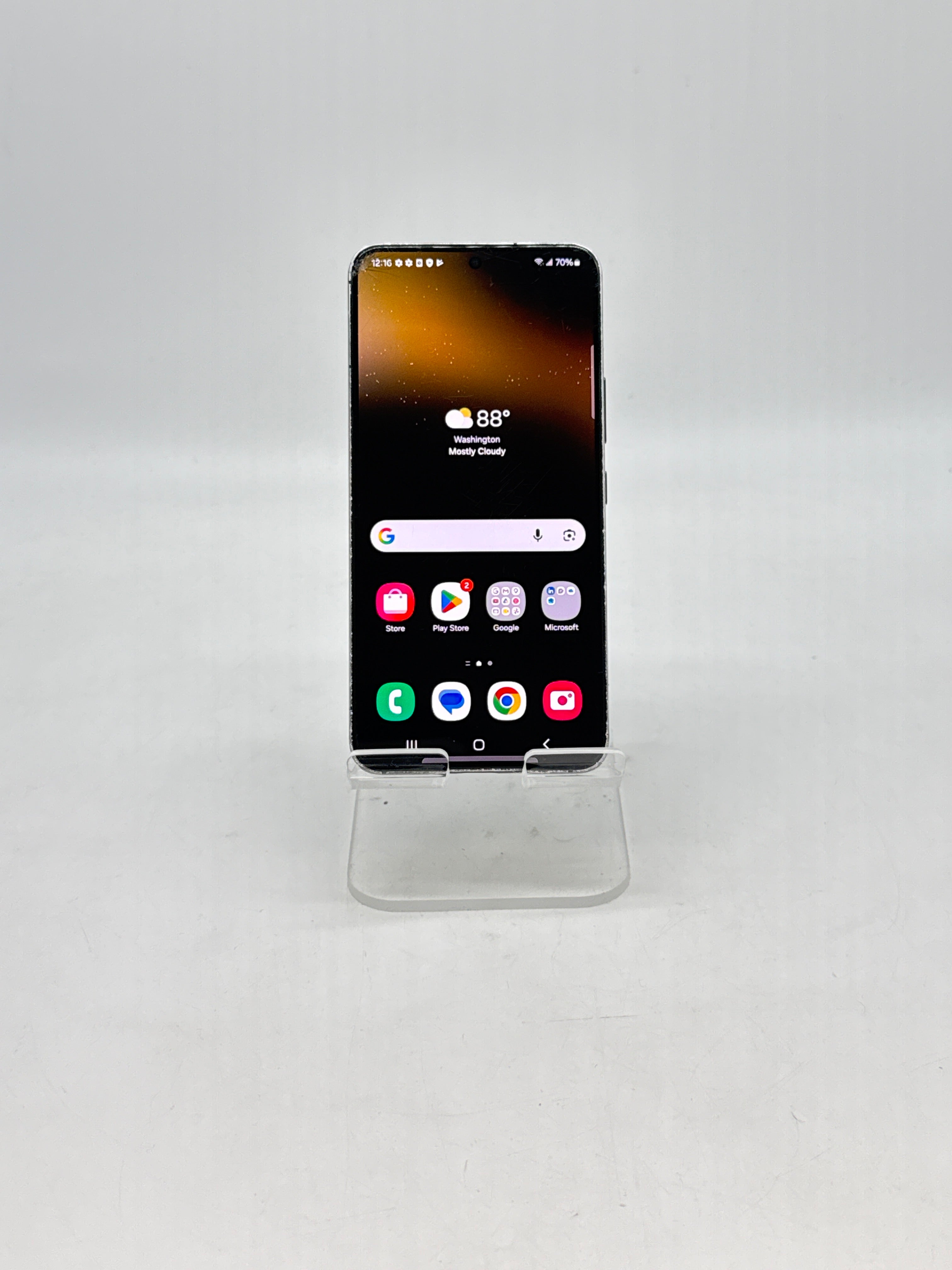 T Mobile Samsung Galaxy S22 SM-S901U 256GB - Cracked Screen