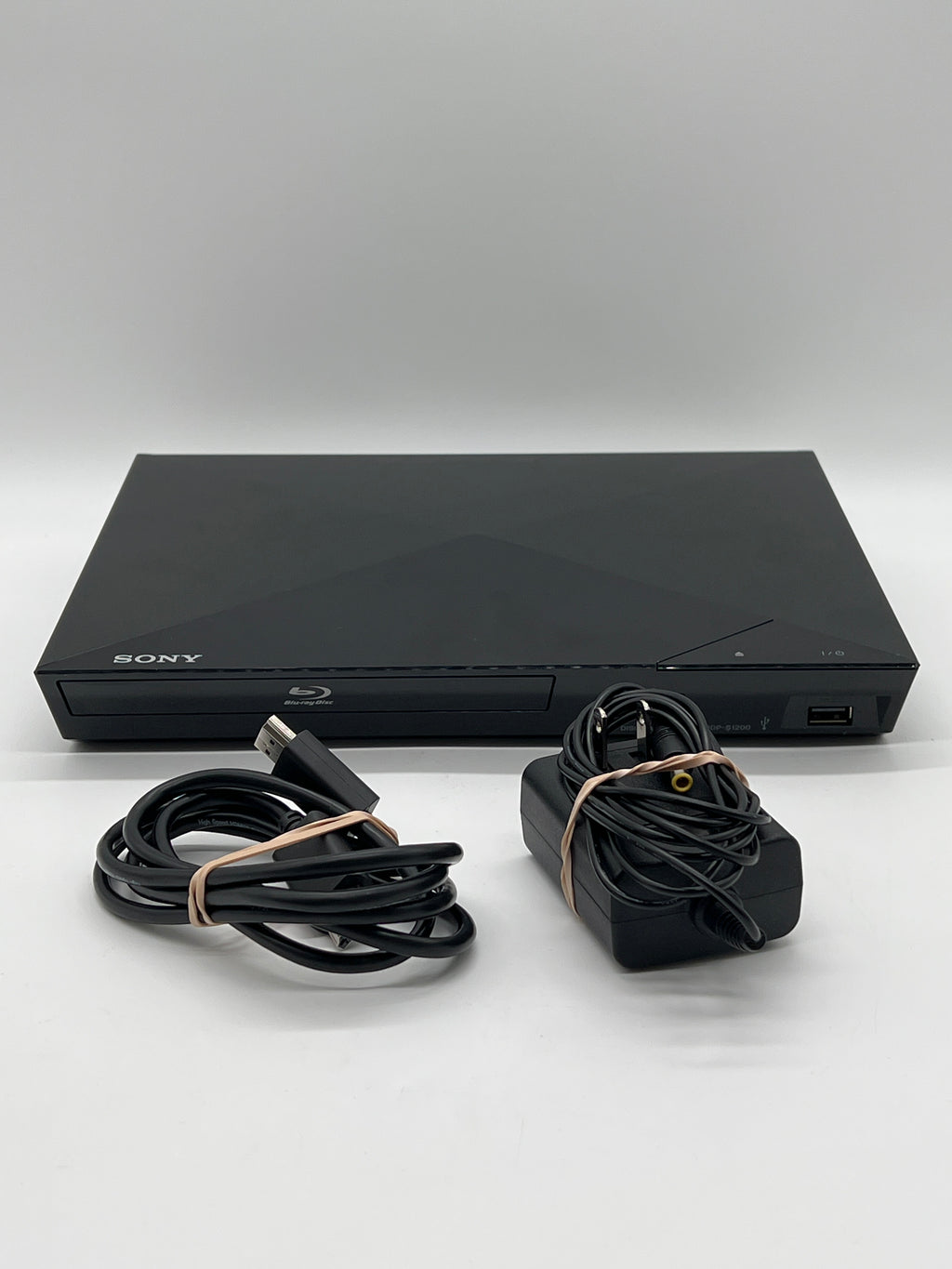 Sony BDP-S1200 Blu-ray and DVD Player w/ Power Adapter and HDMI