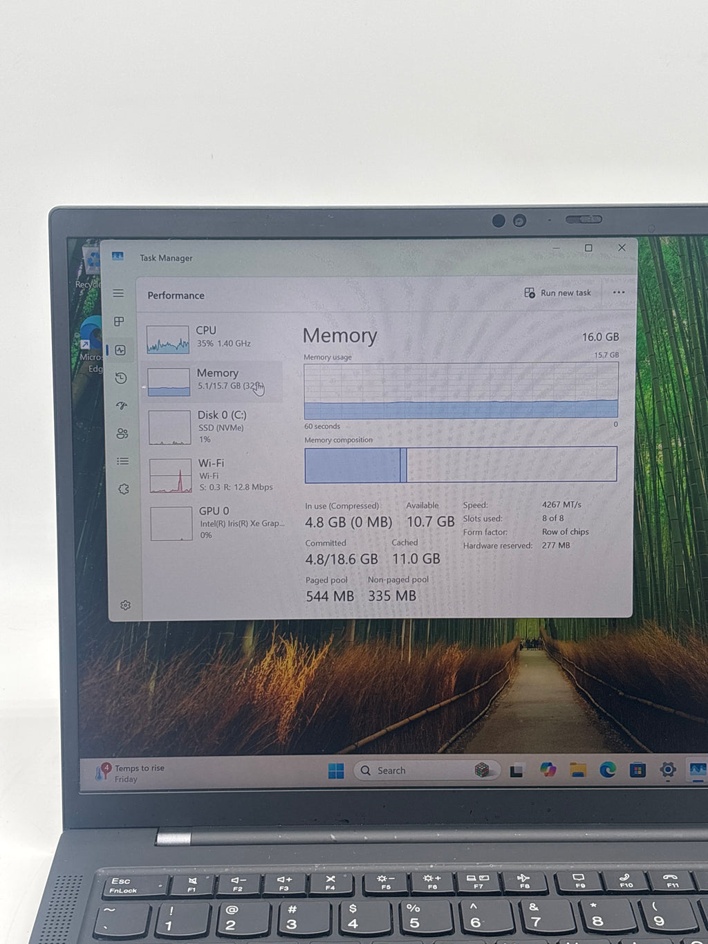 Lenovo ThinkPad X1 Carbon Gen 9 i5-1135G7 512GB 16GB RAM Win11 - Used