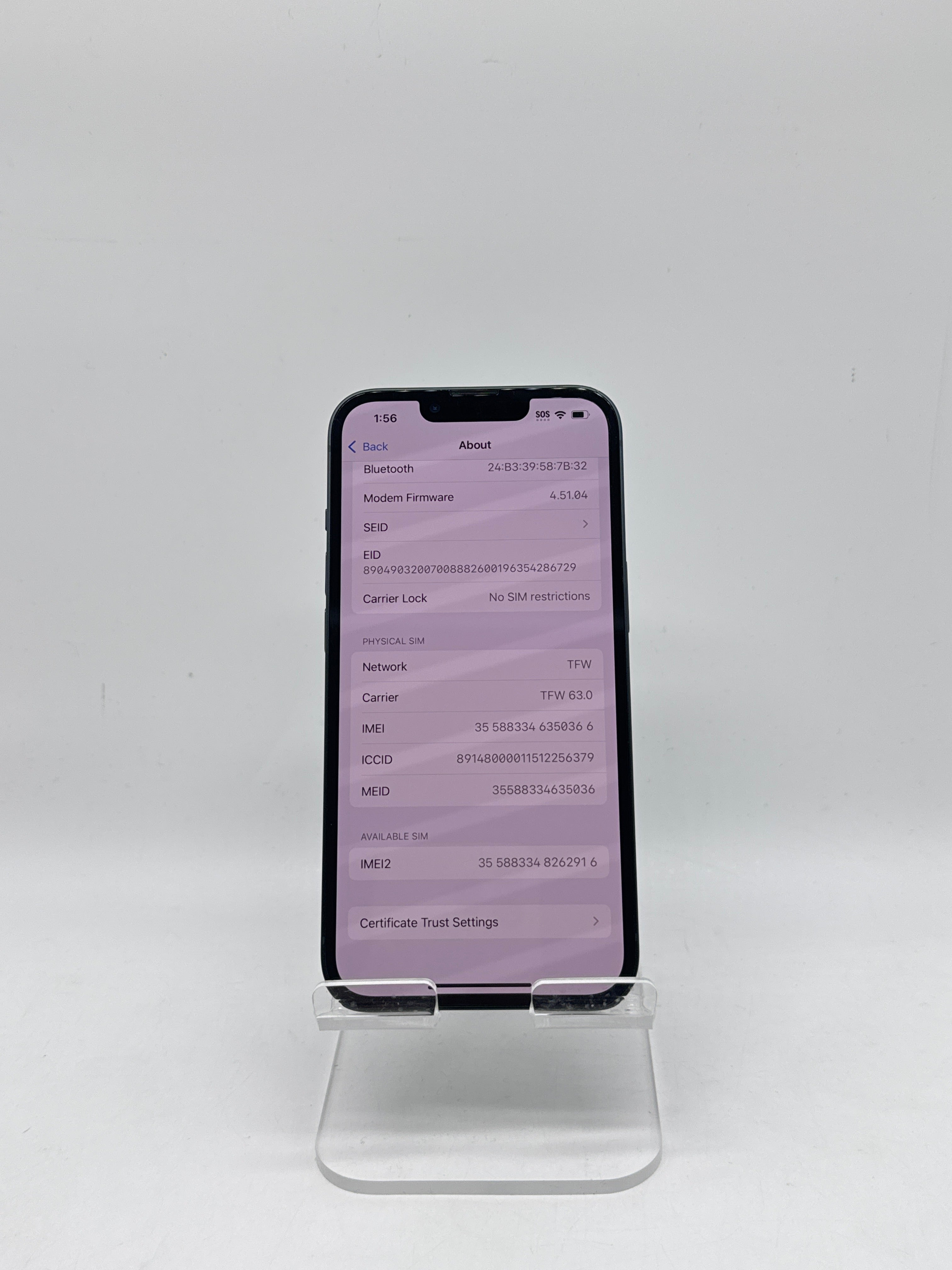 Apple iPhone 13 128GB Black Unlocked - Used