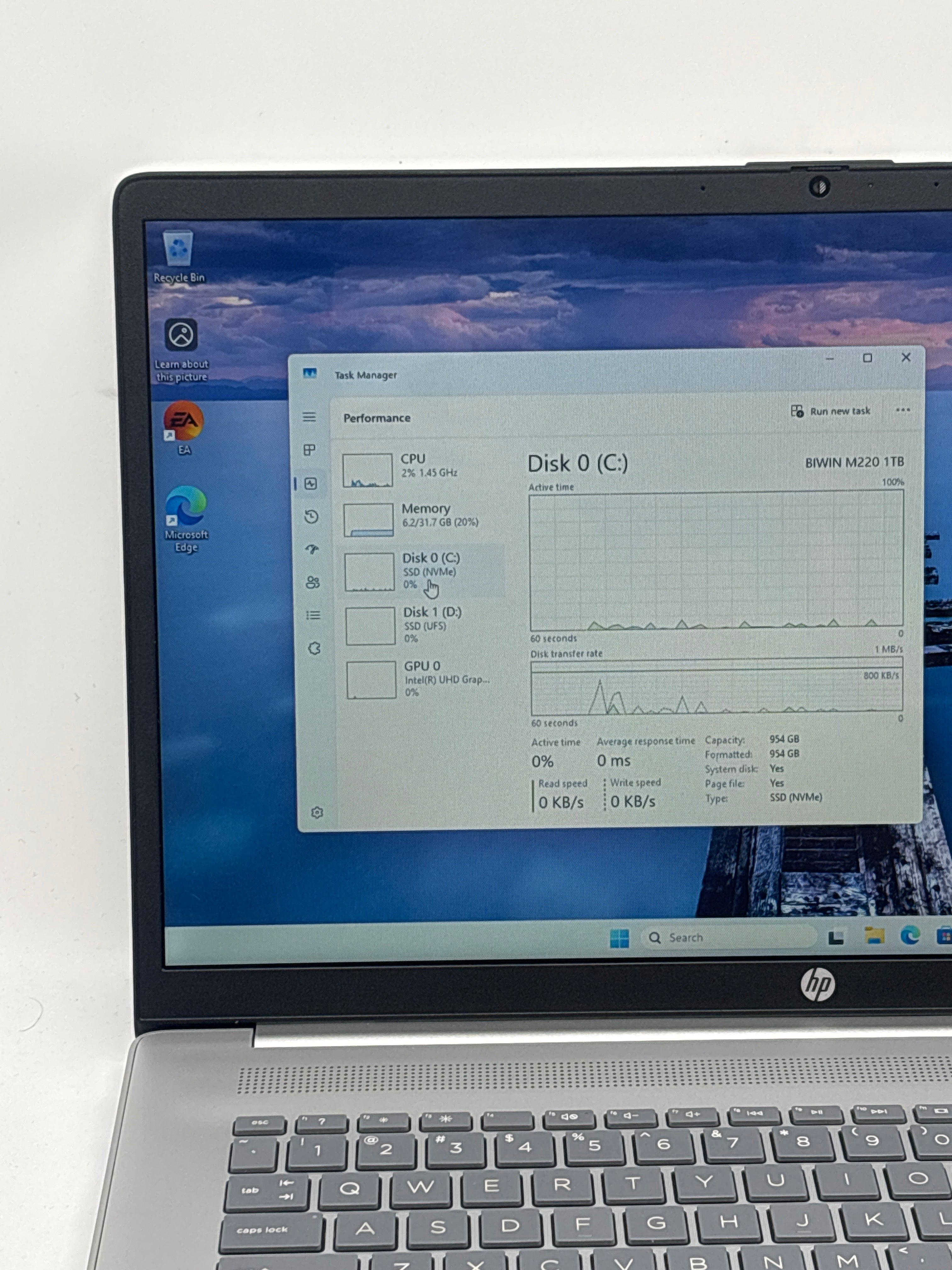 HP 17-cn3103nr i3-N305 32GB RAM 1.2TB SSD - Touch Screen