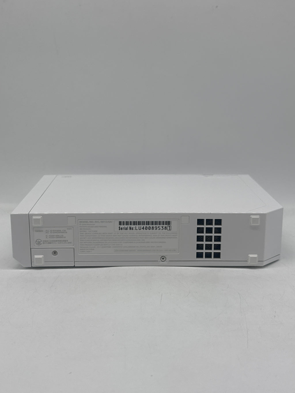 Nintendo Wii RVL-001 White Console with Sensor Bar - Used