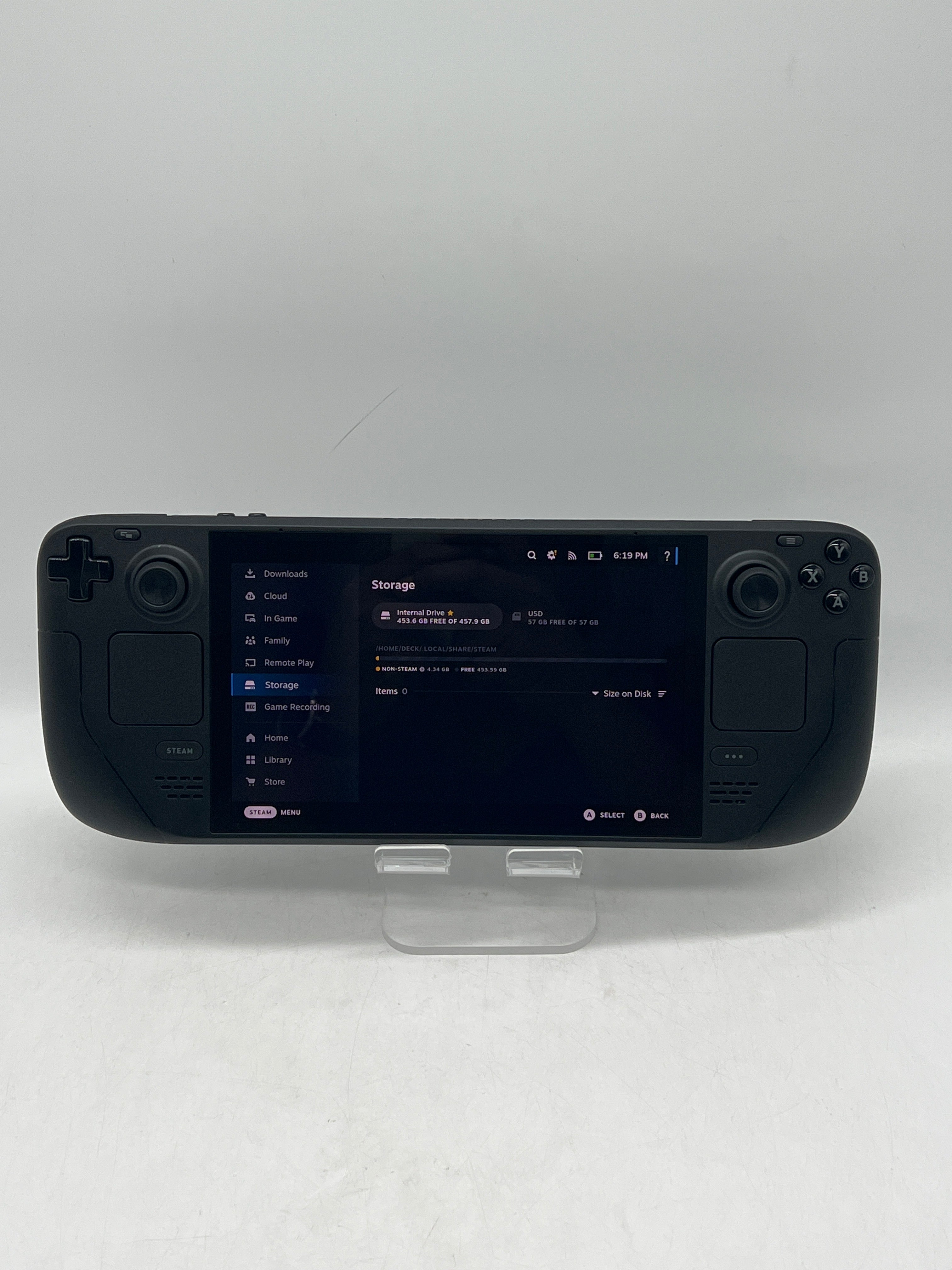 Valve Steam Deck OLED 7.4" 6nm Ryzen APU 16GB RAM 512GB Black Model 1030