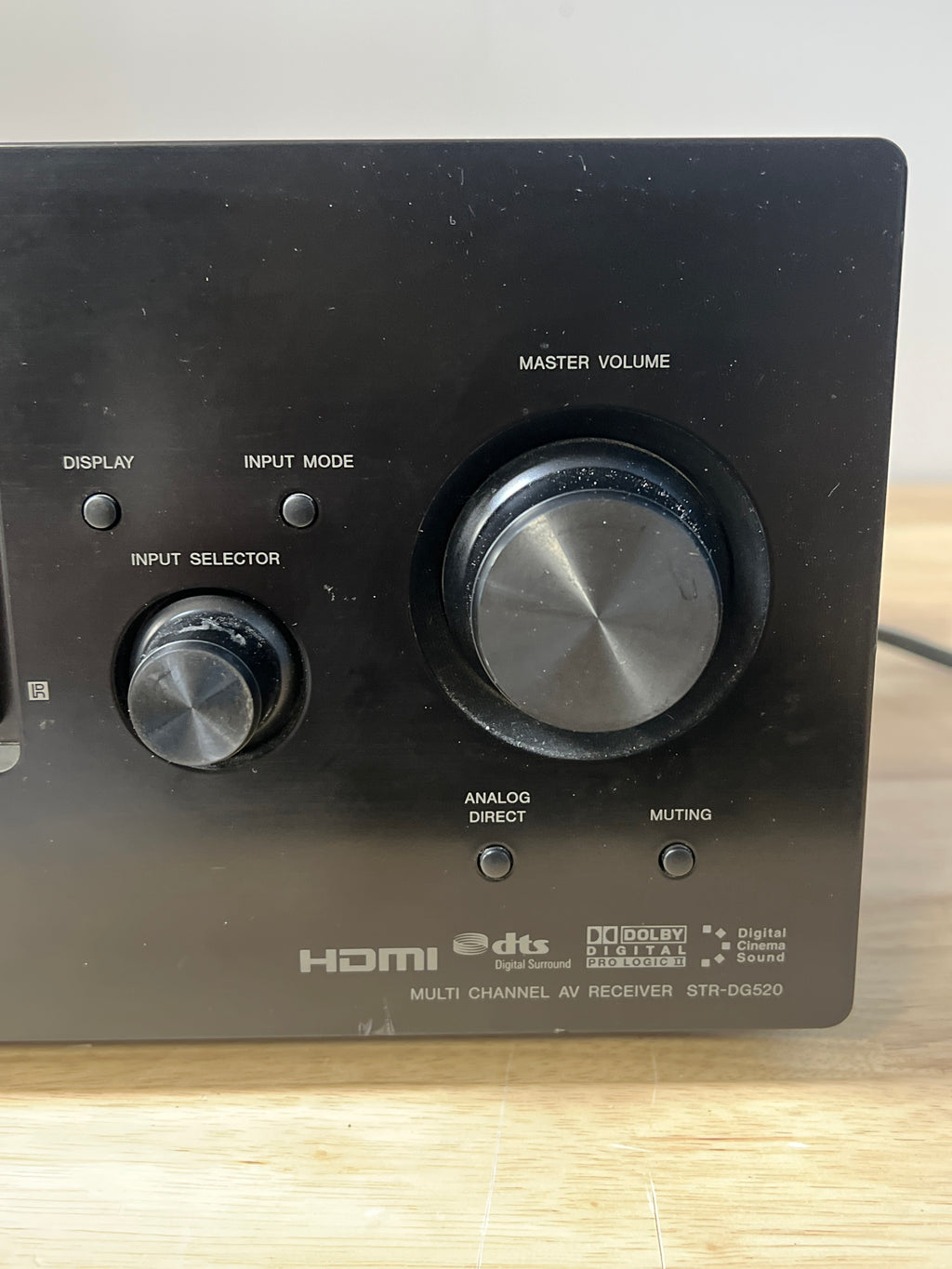 Sony STR-DG520 5.1 Channel HDMI Stereo Receiver Black Used