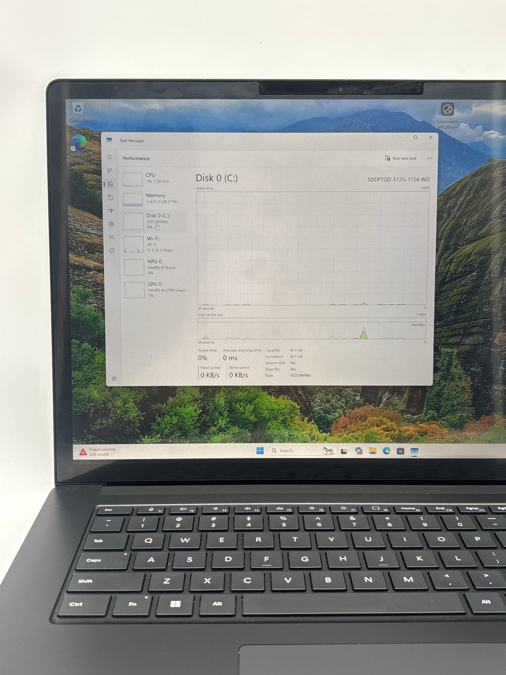Microsoft Surface Laptop 6 2035 Ultra 7 165H 32GB RAM 512GB SSD - Used