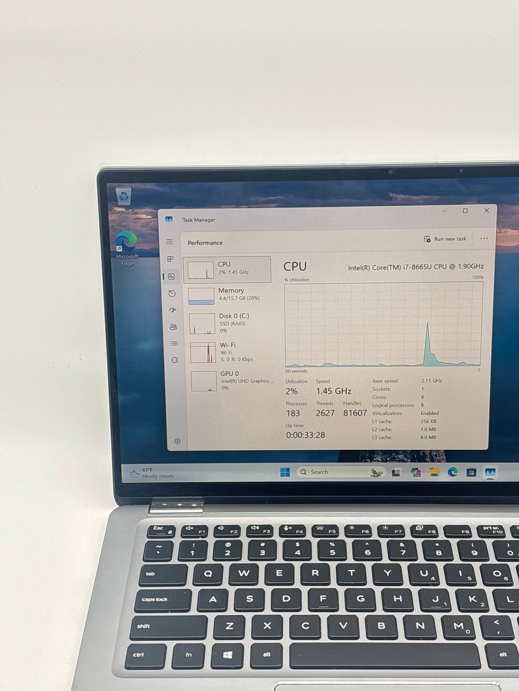 Dell Latitude 7400 2-in-1 i7-8665U 16GB RAM 256GB SSD