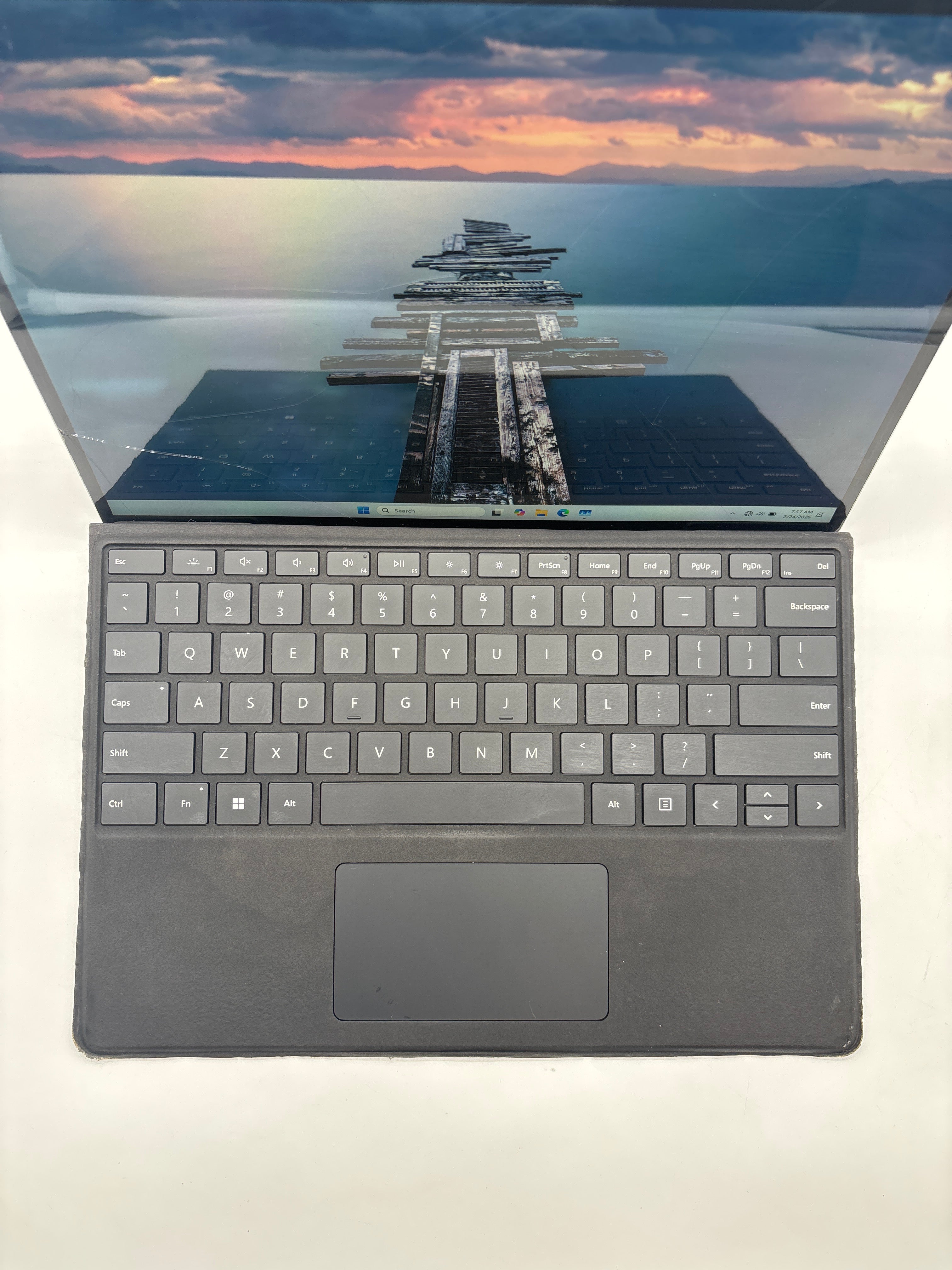 Microsoft Surface Pro X 1876 Microsoft SQ1 8GB RAM 256GB SSD - For Parts (Read DESC)