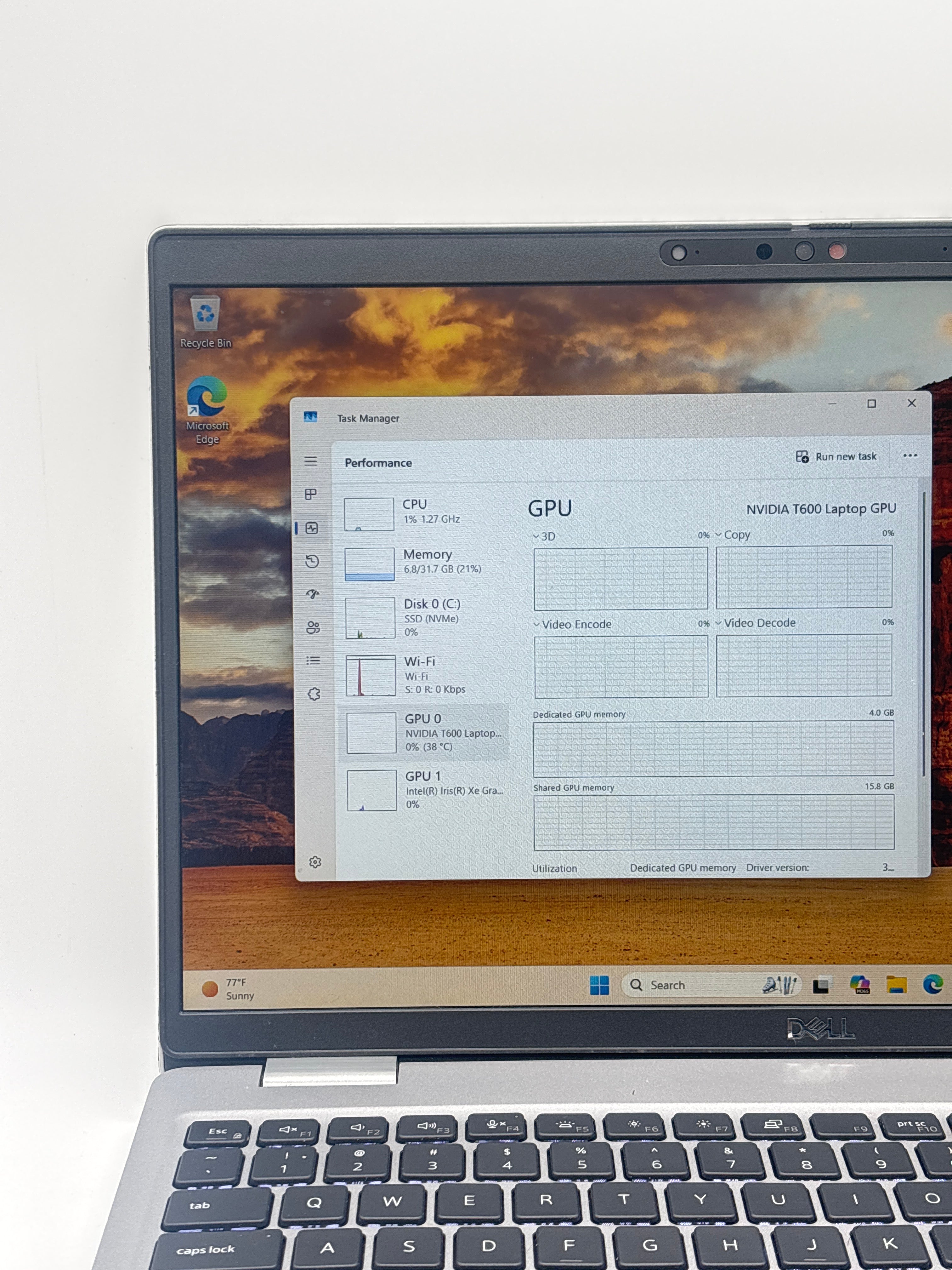 Dell Precision 3571 i7-12800H 32 GB RAM 512 GB SSD