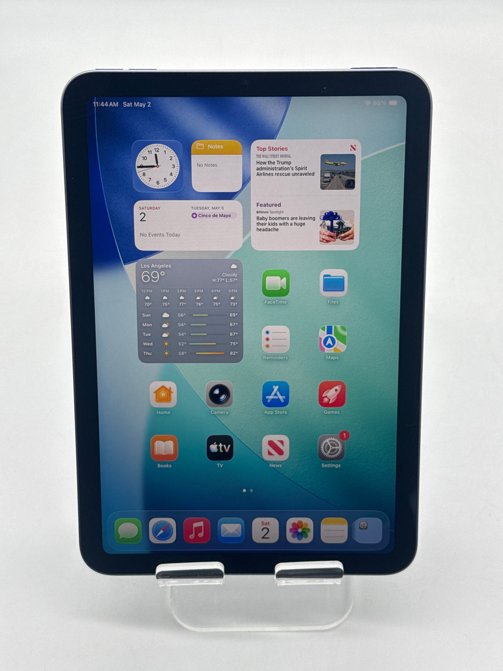 Apple iPad mini 6th Gen A2567 64GB Wi‑Fi - Purple