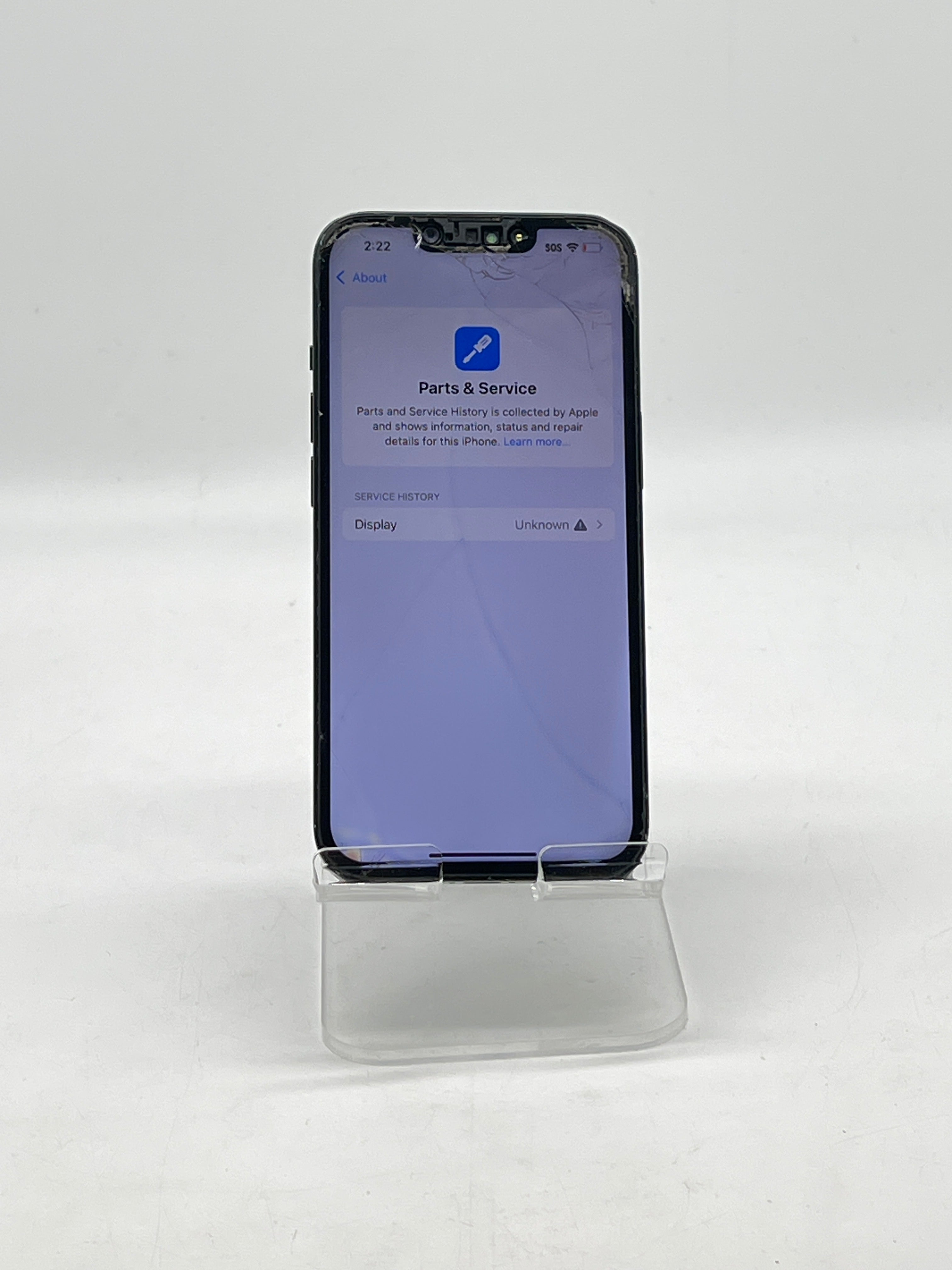 ATT Apple iPhone 14 128GB Midnight - Cracked Back And Screen