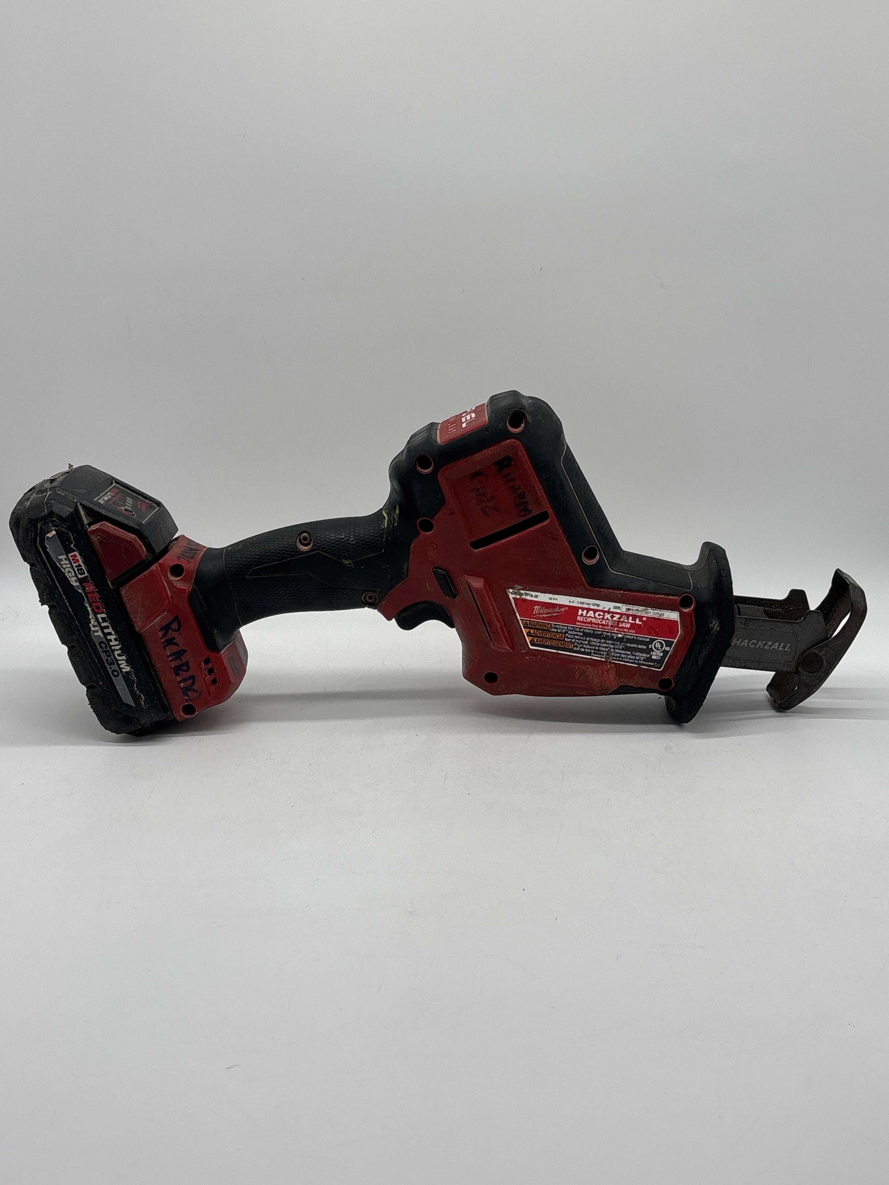 Milwaukee 2719-20 18V Cordless Hackzall Reciprocating Saw Battery Included Used