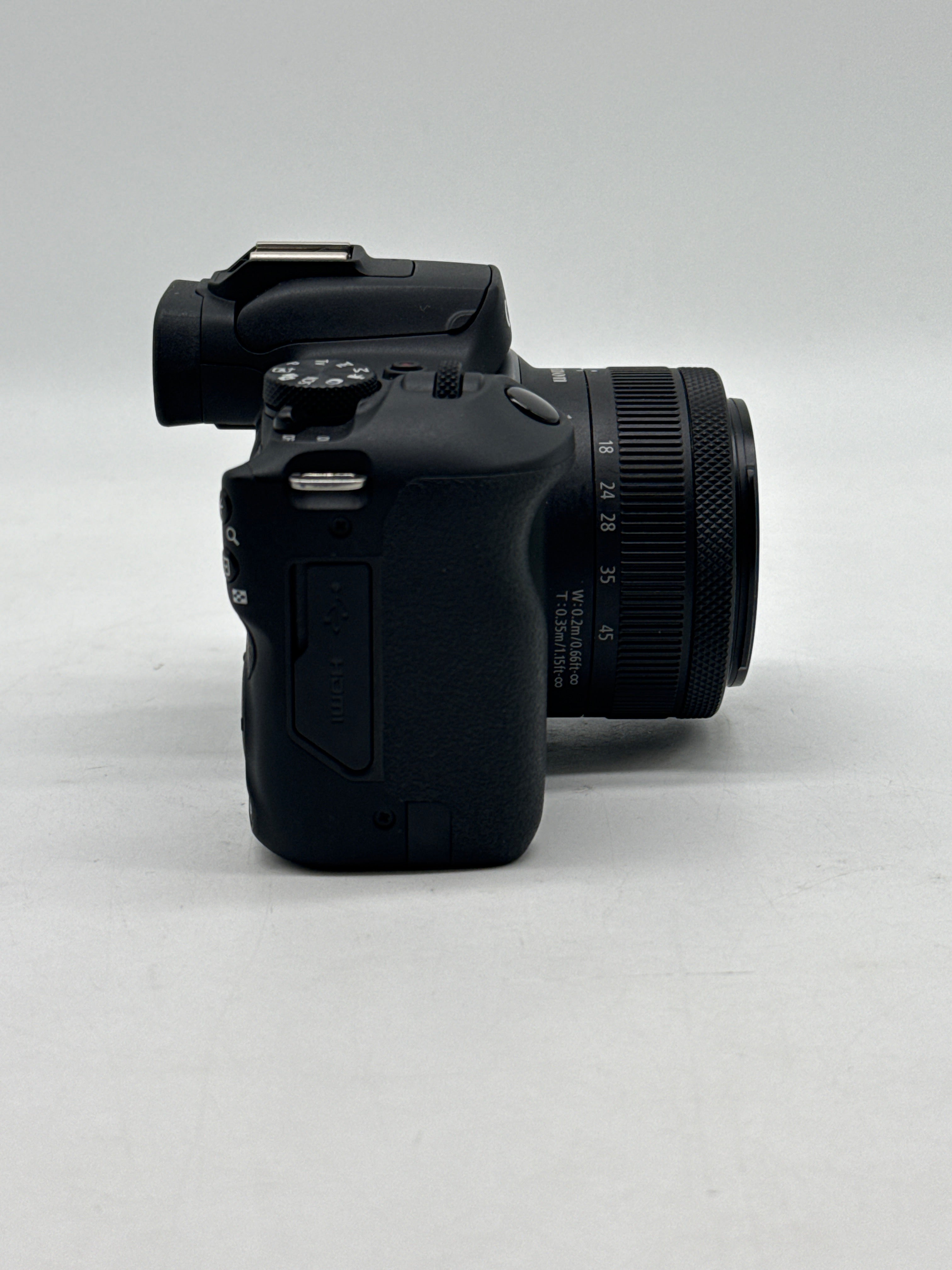 Canon EOS R100 24.1MP Mirrorless Camera w/ RF-S 18-45mm - Used
