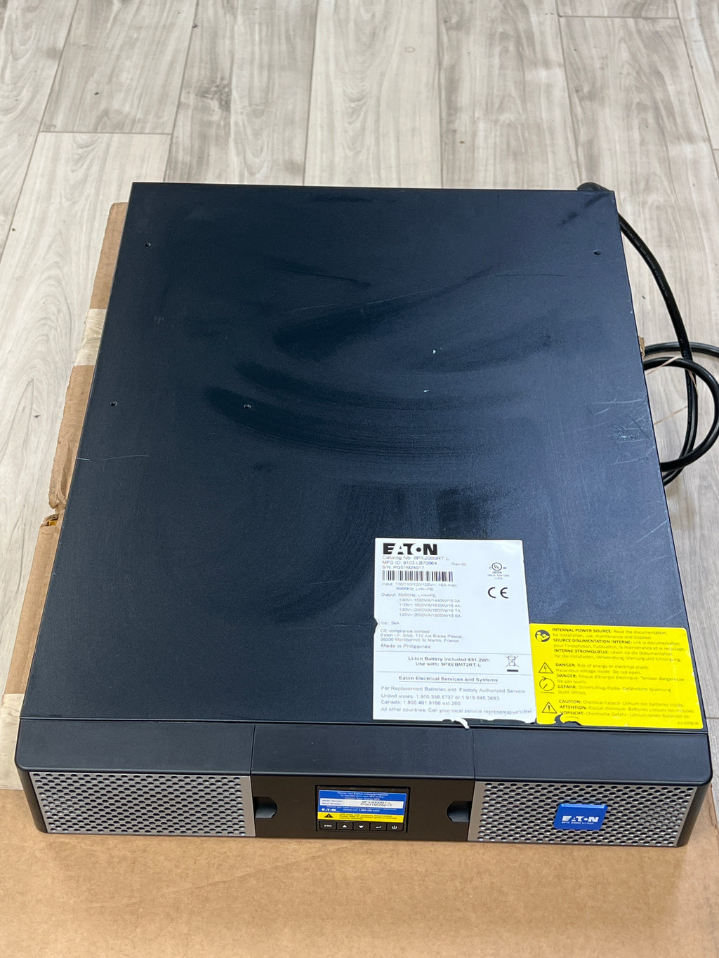 Eaton 9PX 2000VA 120V 1800W Tower Rack Mountable UPS 9PX2000RT