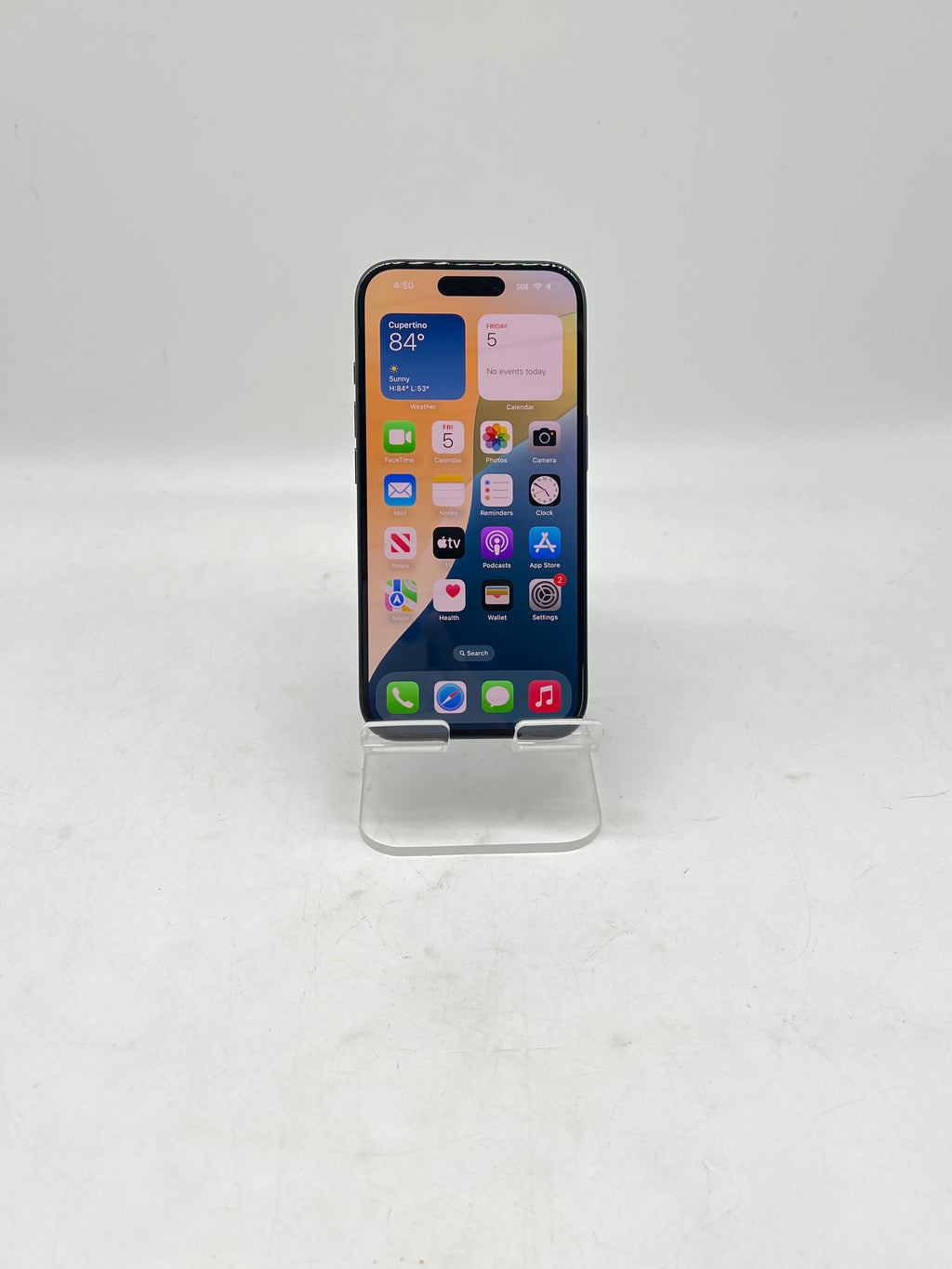Apple iPhone 16 128GB A3081 Factory Unlocked Black - Used