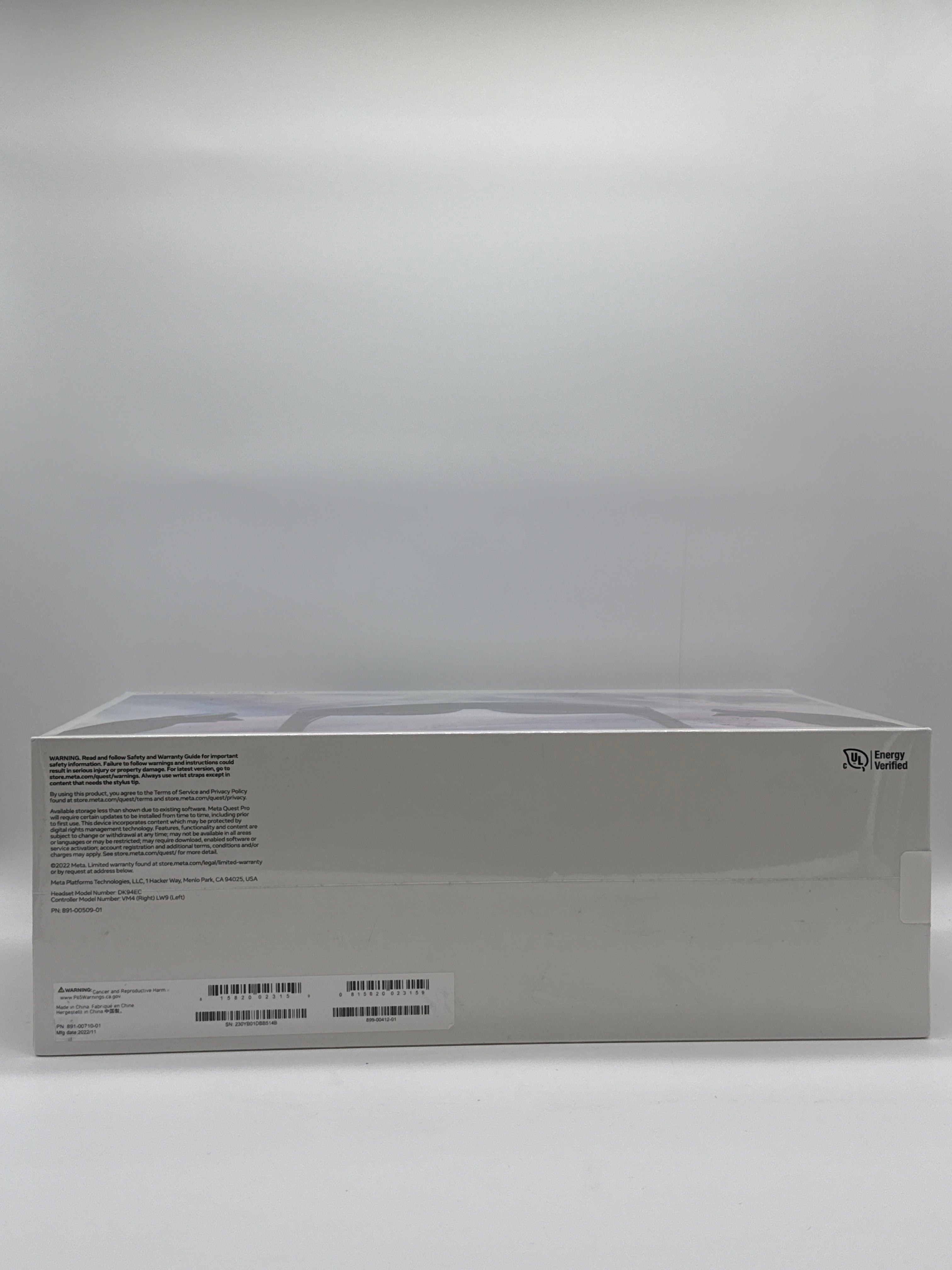 Meta Quest Pro 256GB Standalone VR Headset Black - New In Box Sealed
