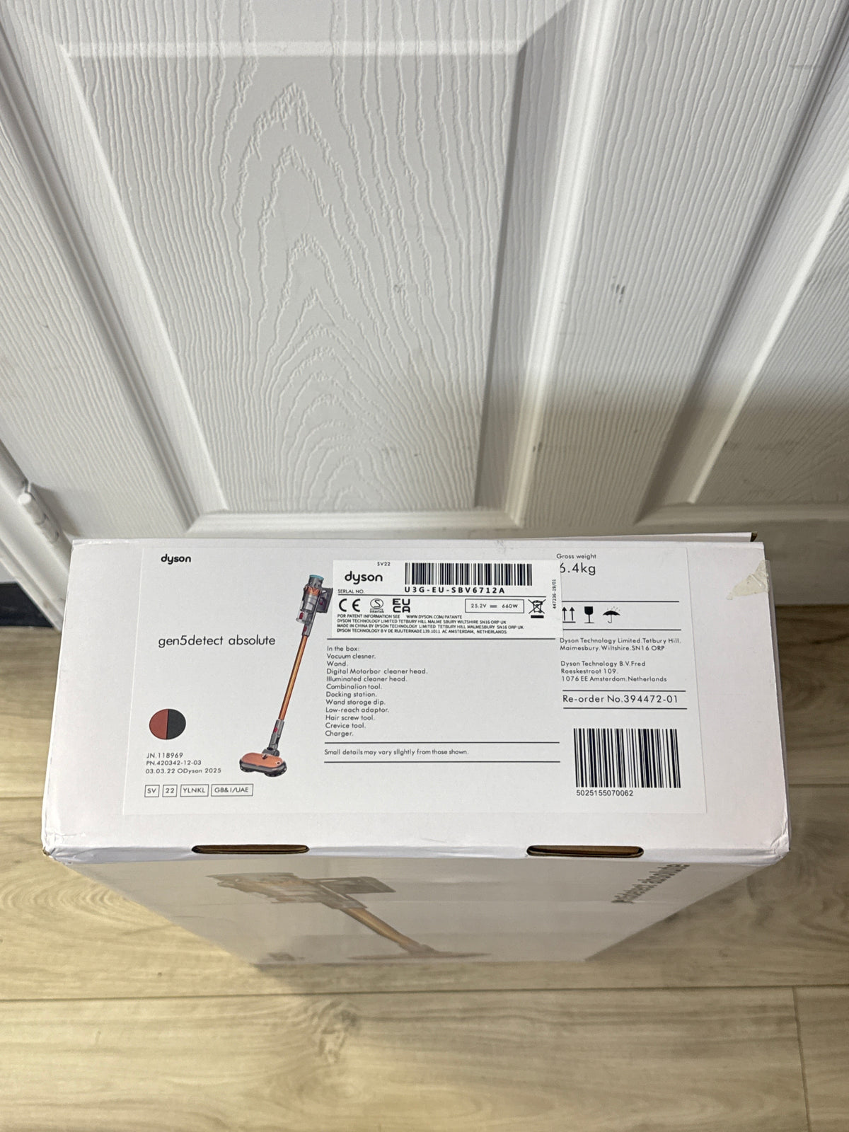 Dyson Gen5detect Absolute Cordless Vacuum Cleaner SV22 Prussian Blue - Open Box