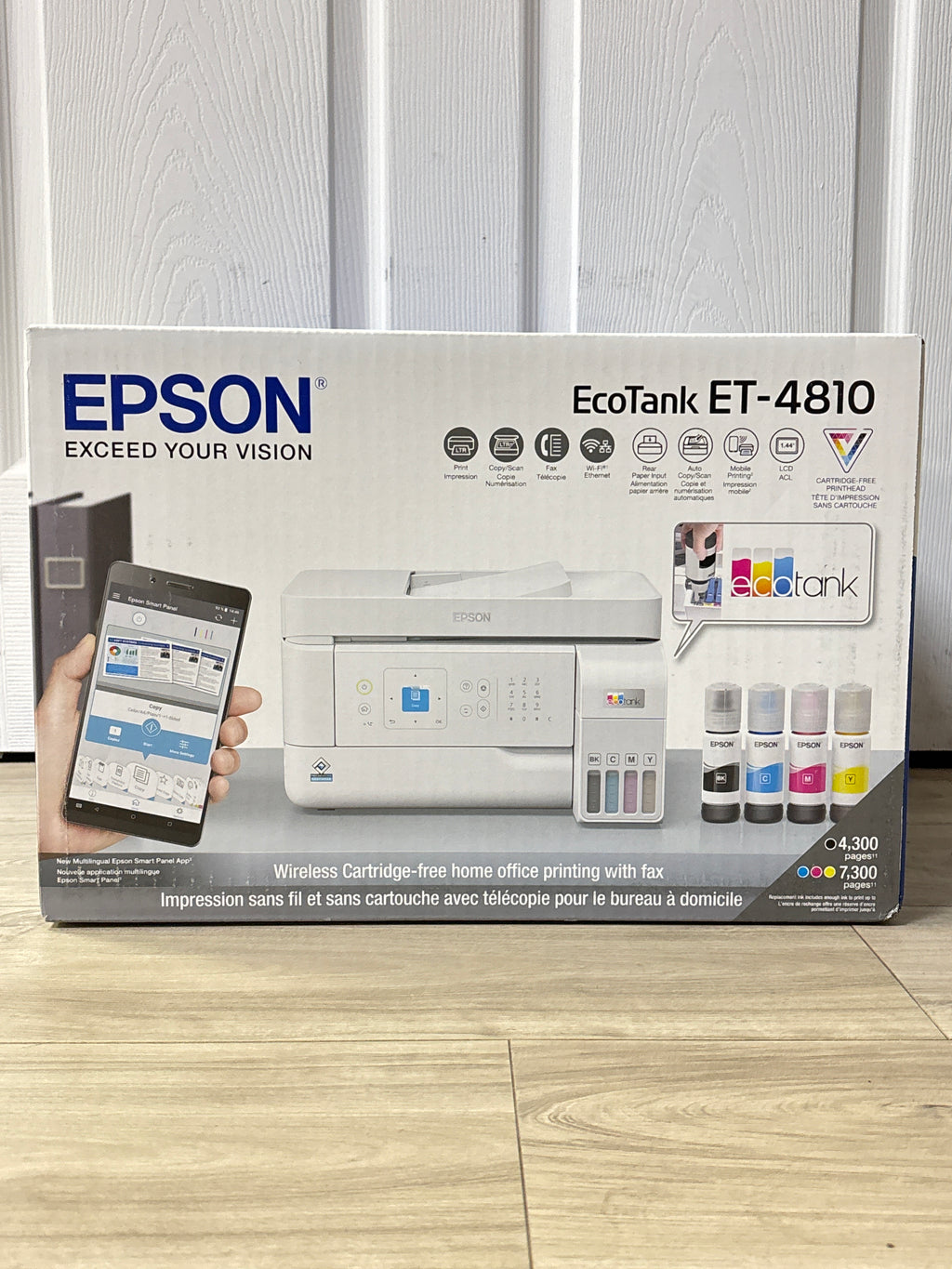 Epson EcoTank ET-4810 Supertank Color All-in-One Wi-Fi - New