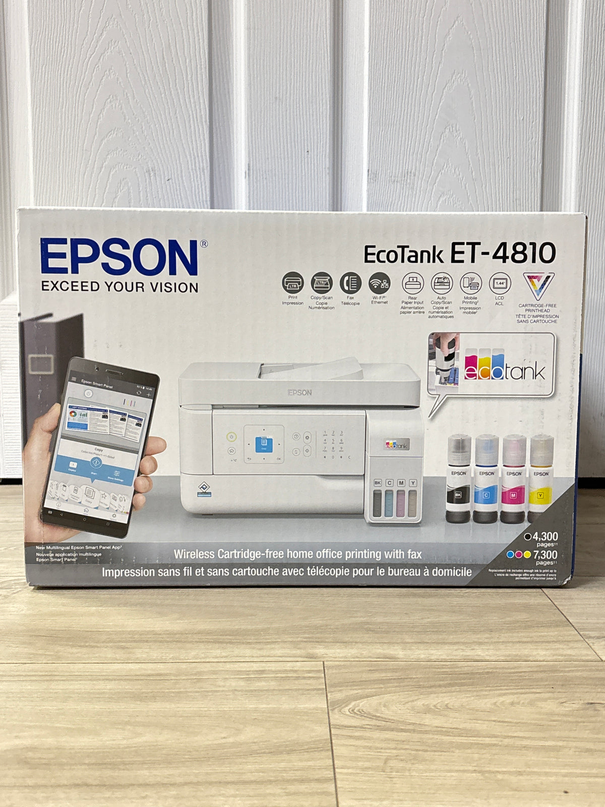 Epson EcoTank ET-4810 Supertank Color All-in-One Wi-Fi - New