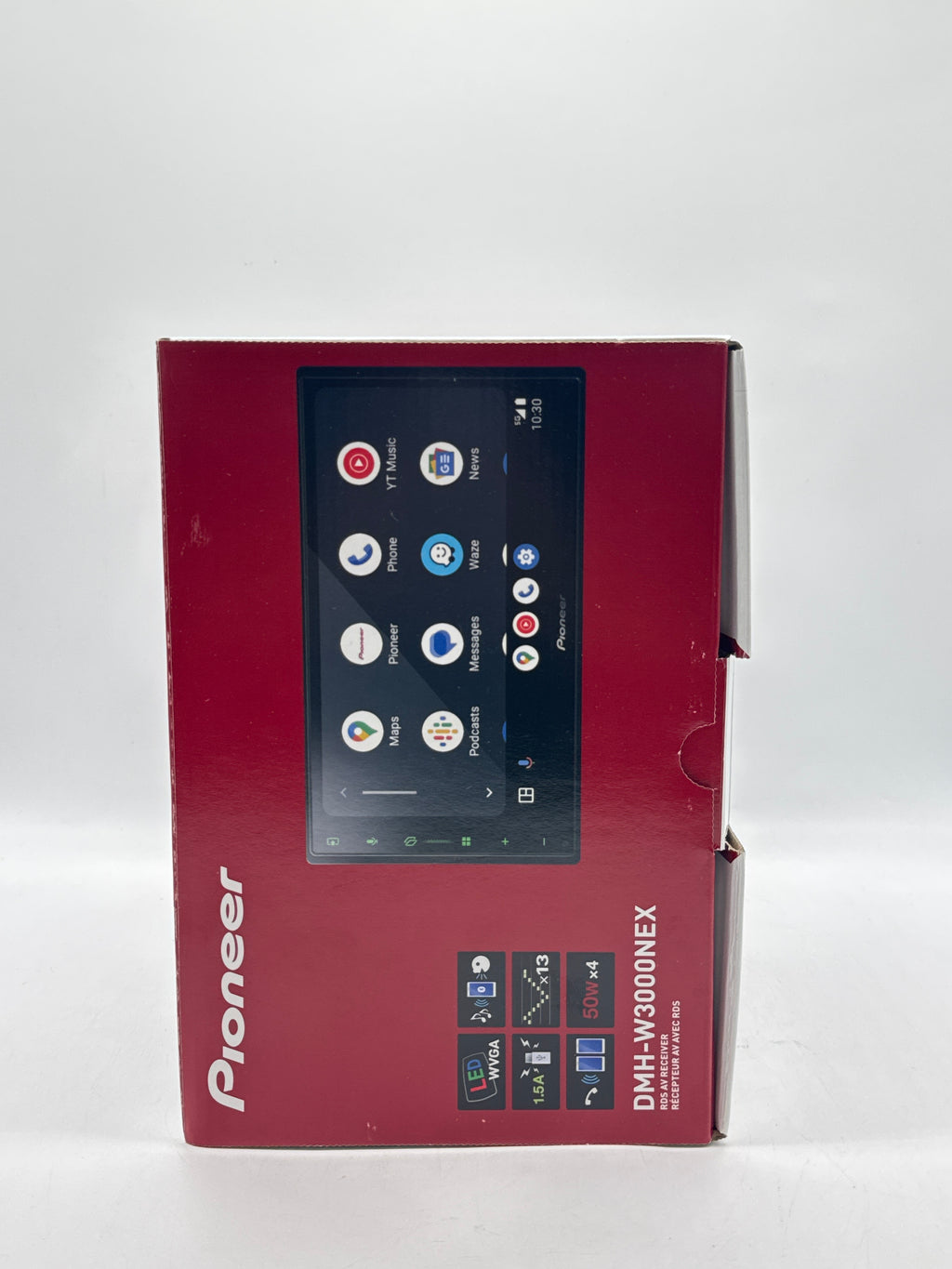 Pioneer DMH-W3000NEX AV Receiver 6.8in Touchscreen CarPlay Android Auto - New
