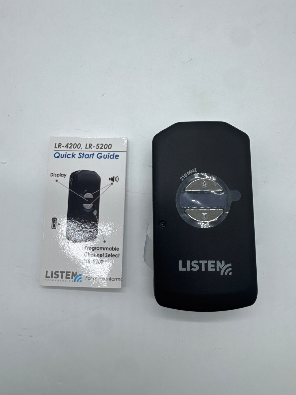 Listen Technologies LR-4200-216 RF Receiver - New In Box