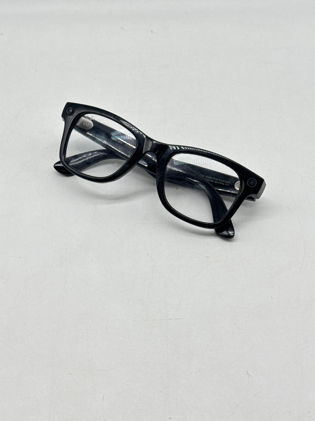 Ray-Ban Meta Wayfarer Smart Glasses RW4006 Shiny Black - Used