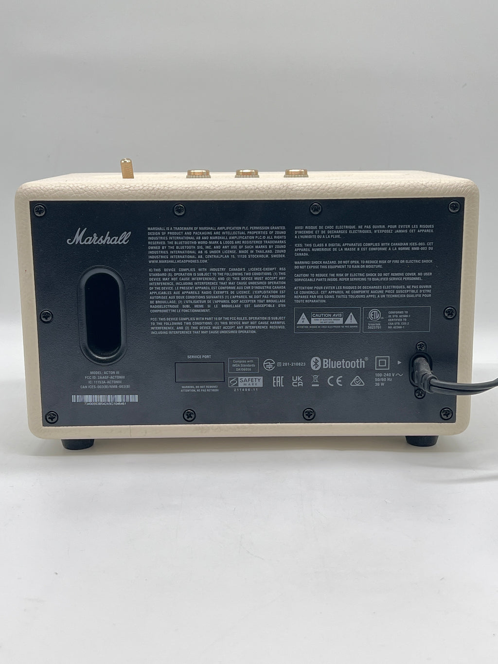 Marshall Acton III 2022 Portable Speaker - Used