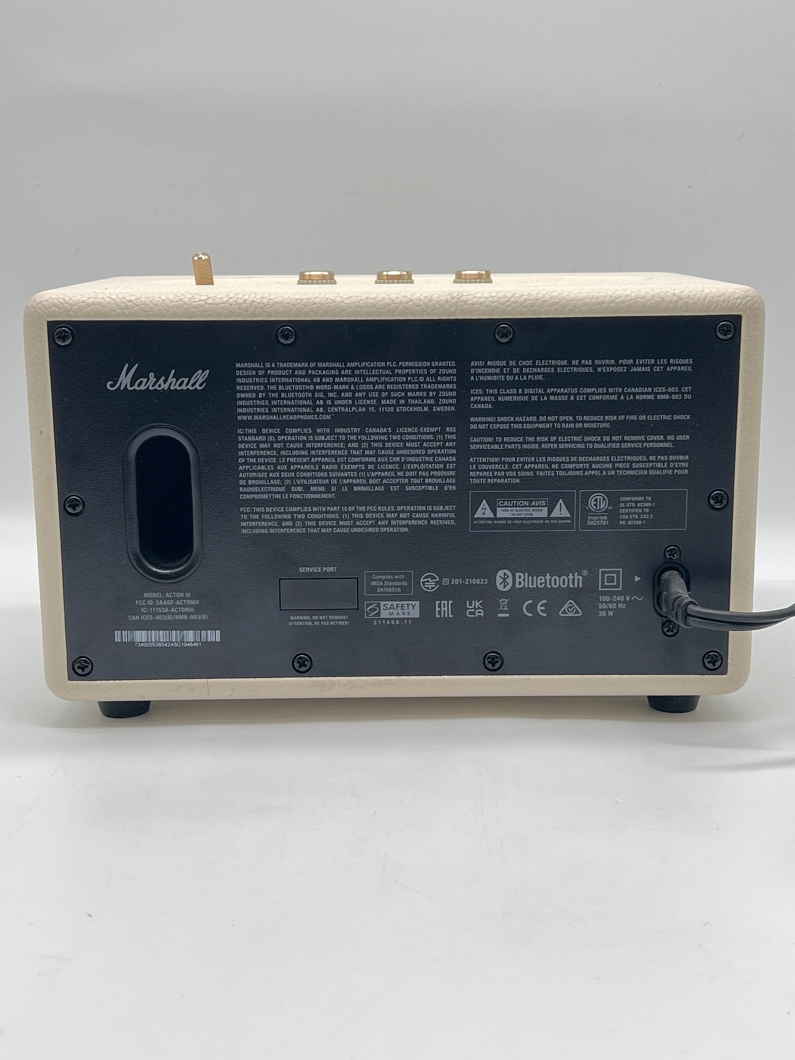 Marshall Acton III 2022 Portable Speaker - Used