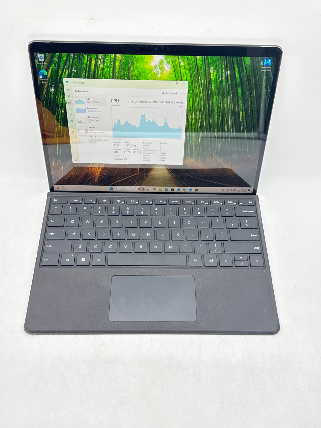 Microsoft Surface Pro 8 1983 Core i5 1135G7 8GB RAM 256GB SSD 13in Black - Used