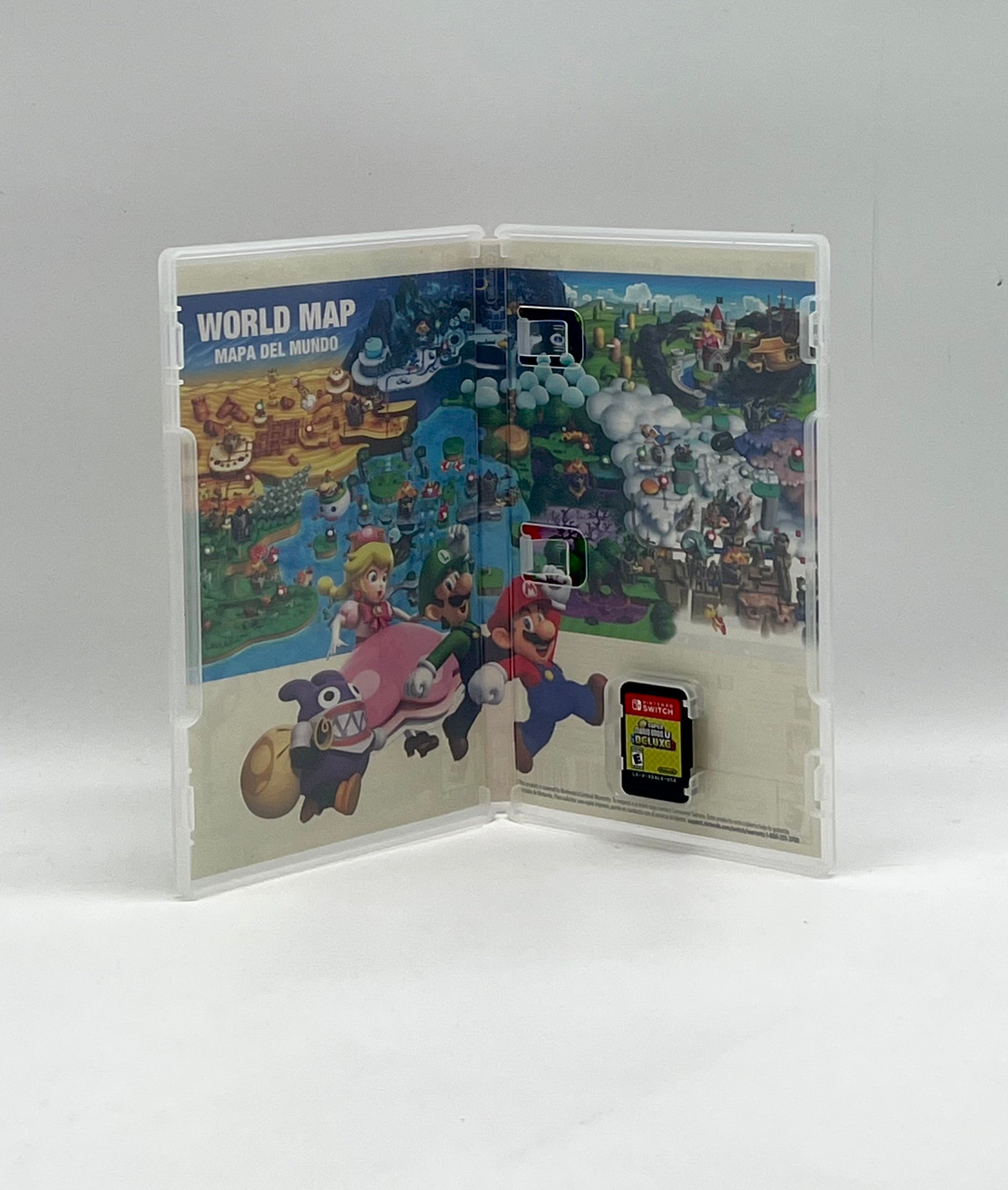 Super Mario Bros U Deluxe PAL Nintendo Switch Game with Box - Used